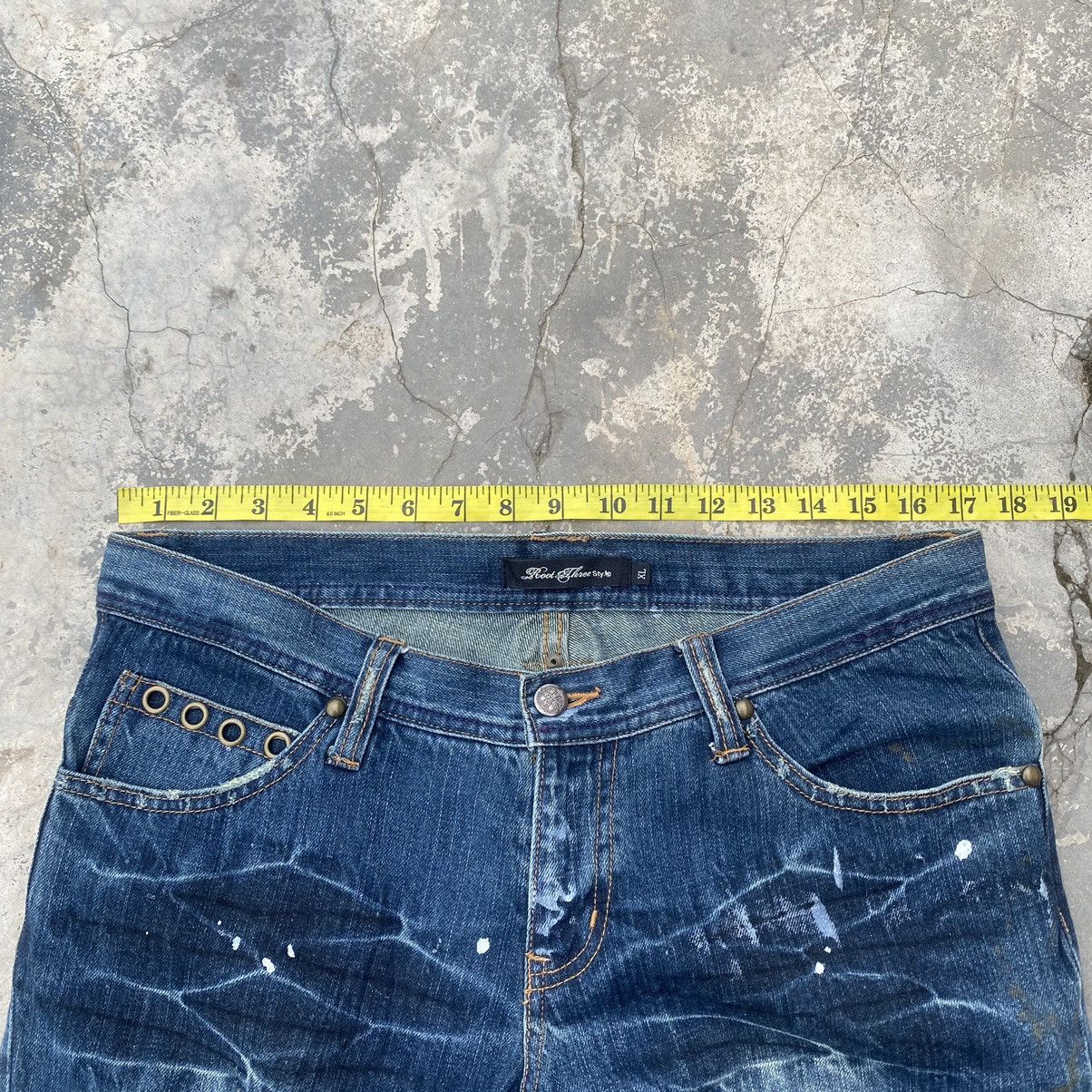 If Six Was Nine ROOT THREE Distressed Flare Size US 34 / EU 50 - 10 Thumbnail
