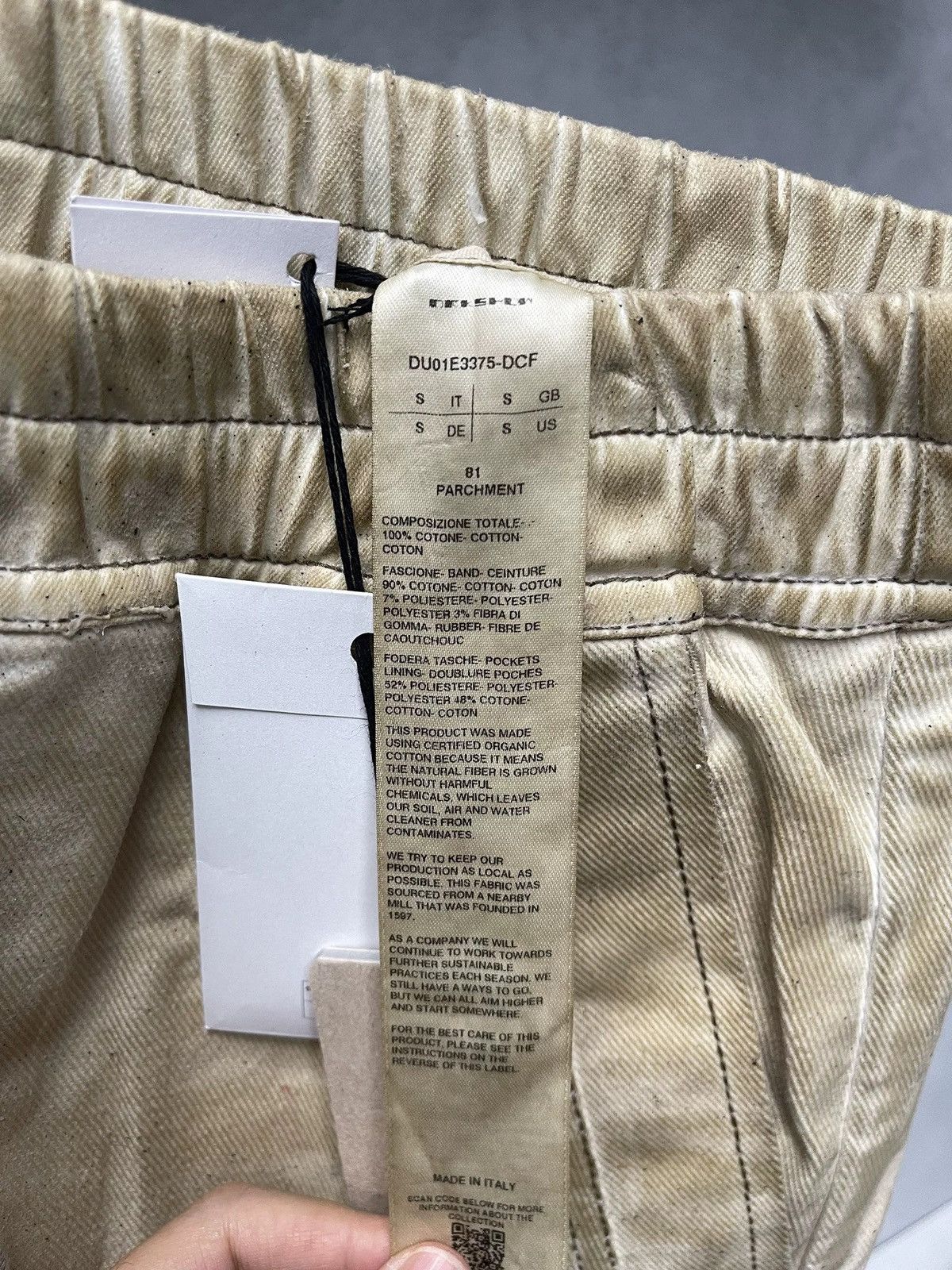 Rick Owens Rick Owens IMBALANCED DOUBLE CARGO JUMBO BELAS Size US 32 / EU 48 - 6 Thumbnail