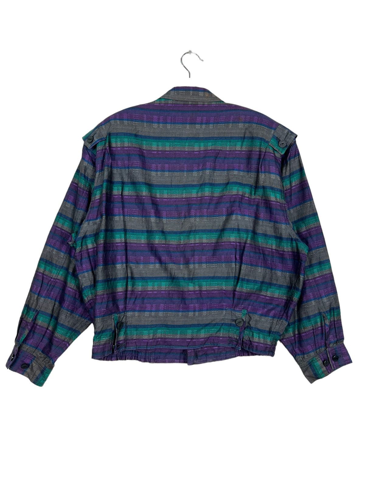 Nazareno Gabrielli 🔥 NAZARENO GABRIELLI SPORTS STRIPE JACKET Size M / US 6-8 / IT 42-44 - 8 Thumbnail