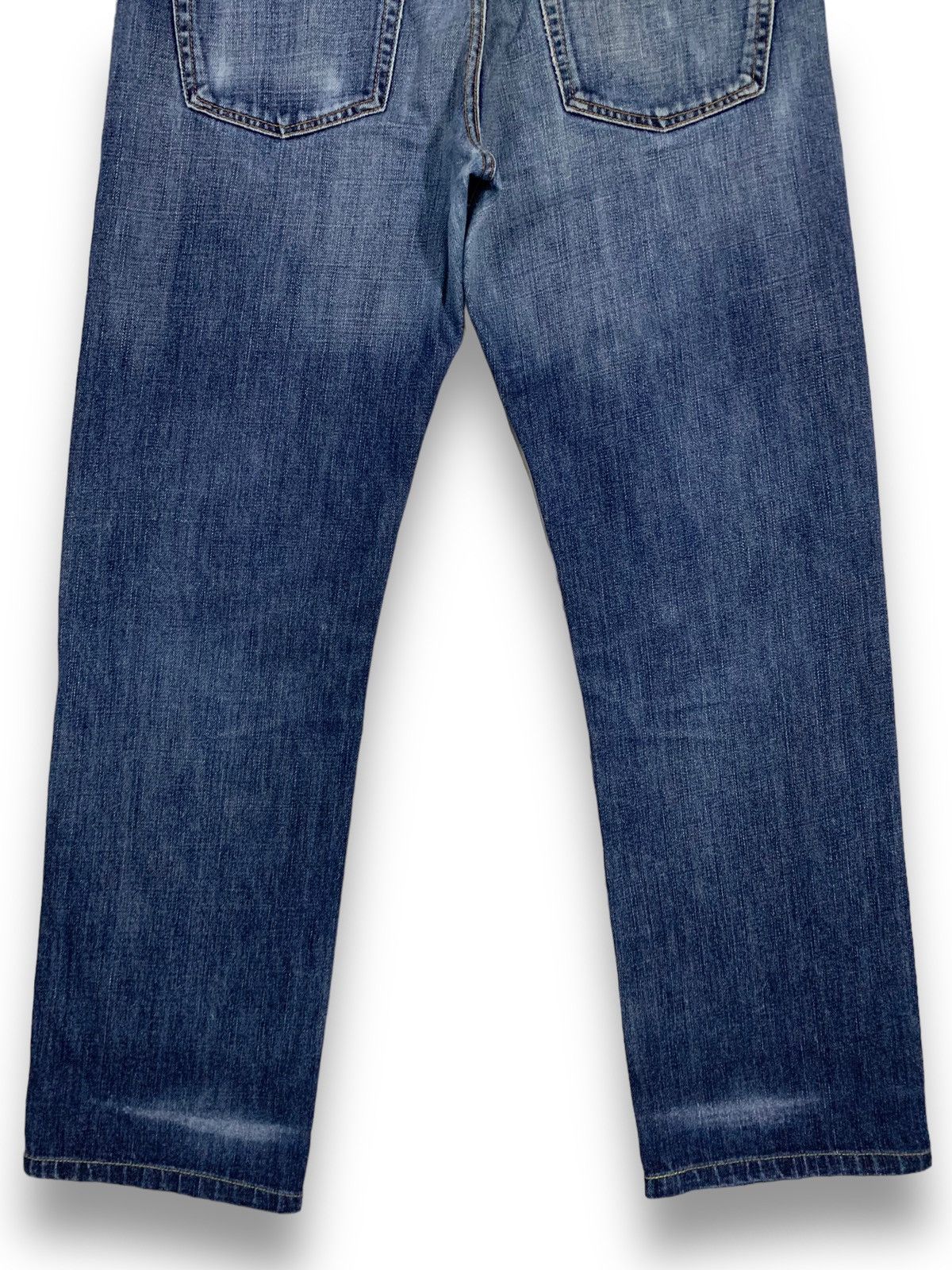 Undercover × Uniqlo Vintage Uniqlo S002 Faded Loose Straight Distressed Jeans Size US 34 / EU 50 - 15 Thumbnail