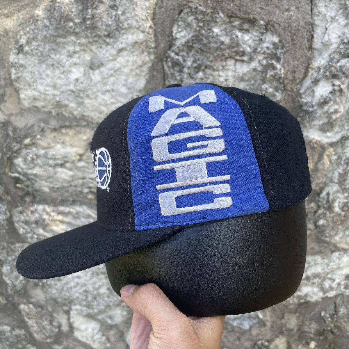 Signatures Vintage Orlando Magic Signature AJD Snapback Hat Wool Size ONE SIZE - 4 Thumbnail