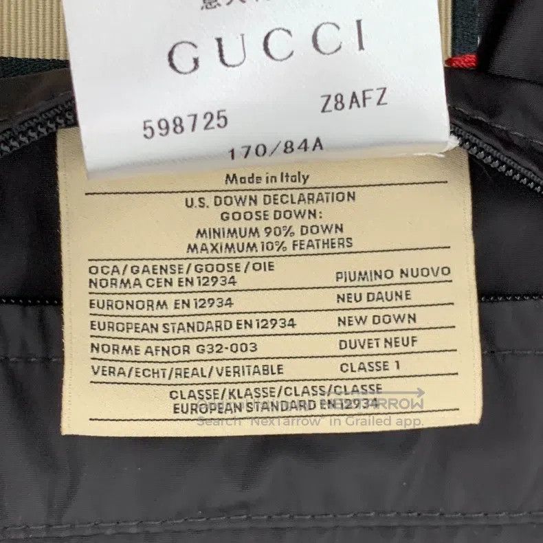 Gucci Gucci Colour-blocked logo dark pattern full-print hooded l Size US S / EU 44-46 / 1 - 7 Thumbnail