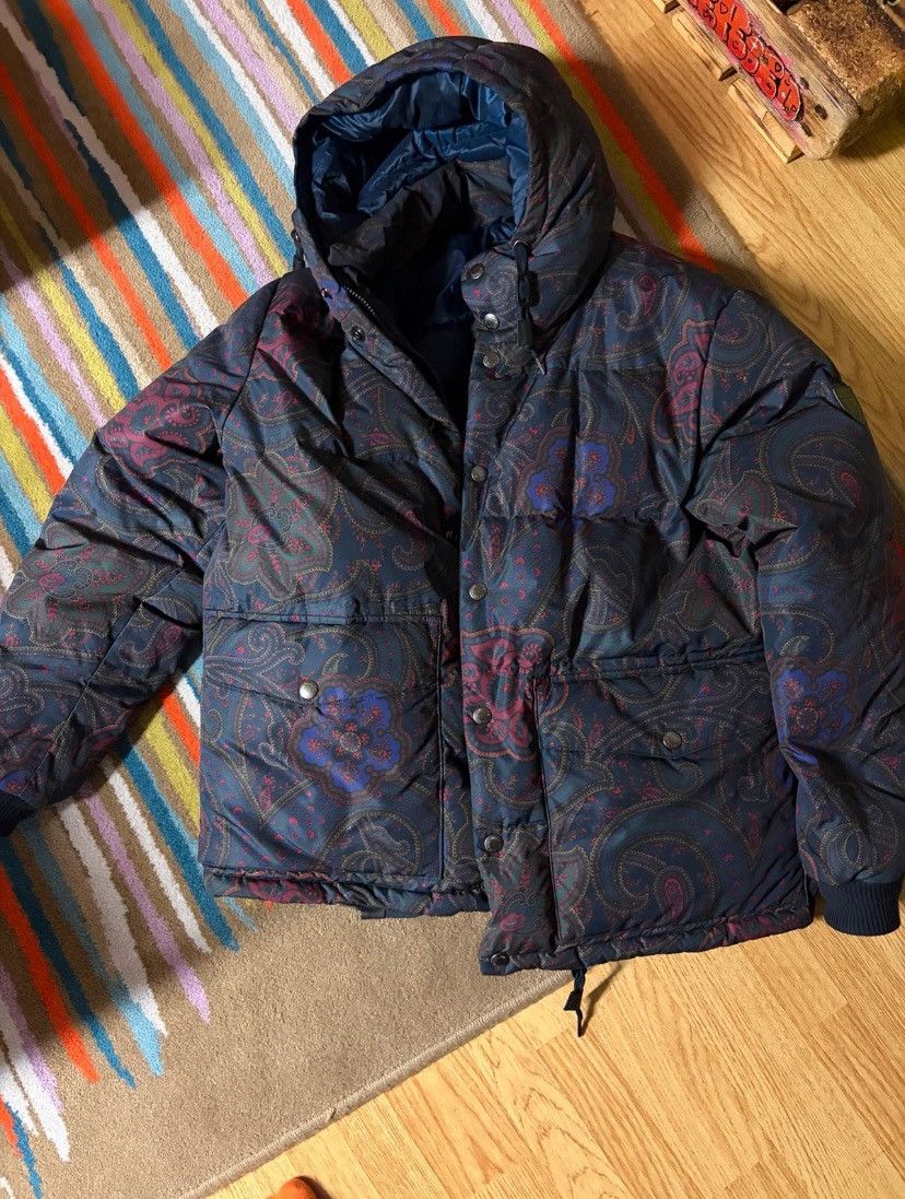 Ralph Lauren Paisley Down Puffer Jacket