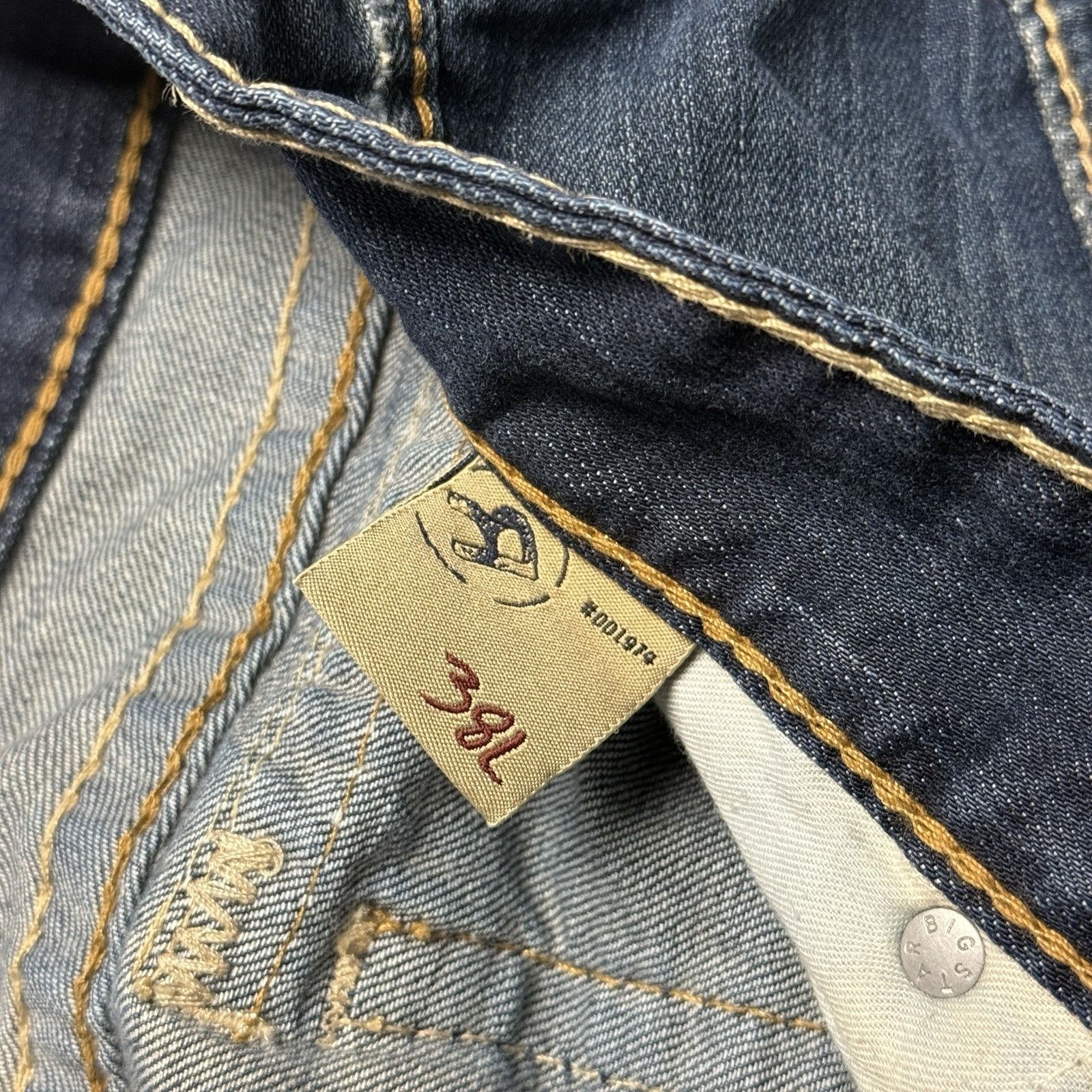 Big Star Big Star Pioneer Jeans Mens Boot Cut Vintage Collection Blue Size US 38 / EU 54 - 11 Thumbnail