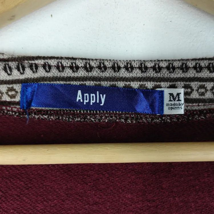 Japanese Brand Apply Made by Spinns Cardigan Size M / US 6-8 / IT 42-44 - 4 Thumbnail
