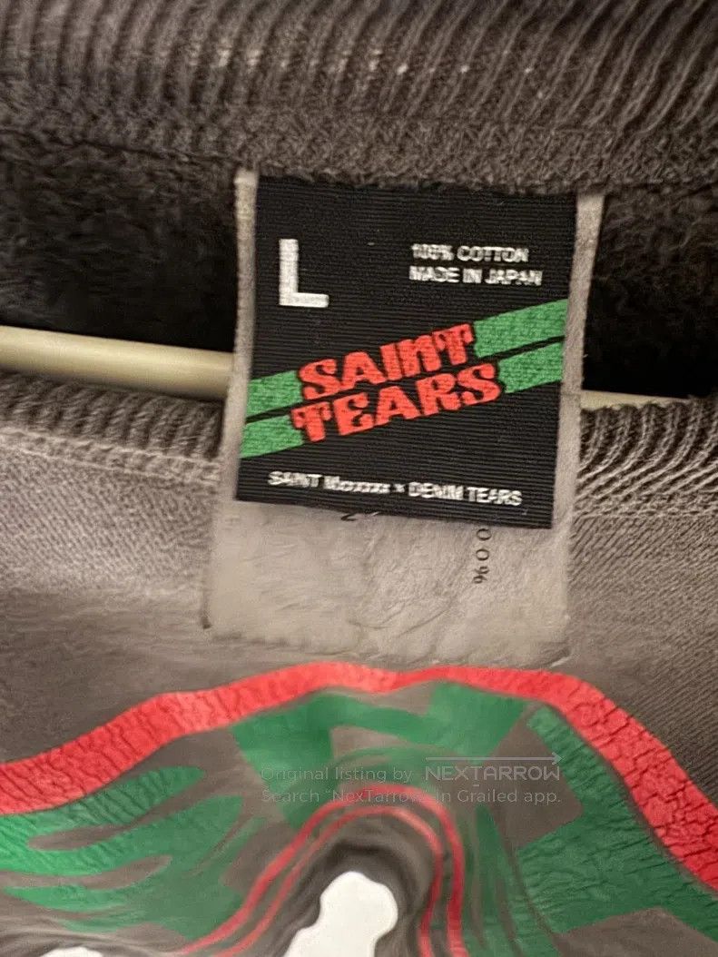 Saint Michael Saint Michael Co-branded old pullover sweatshirt Size US L / EU 52-54 / 3 - 3 Thumbnail