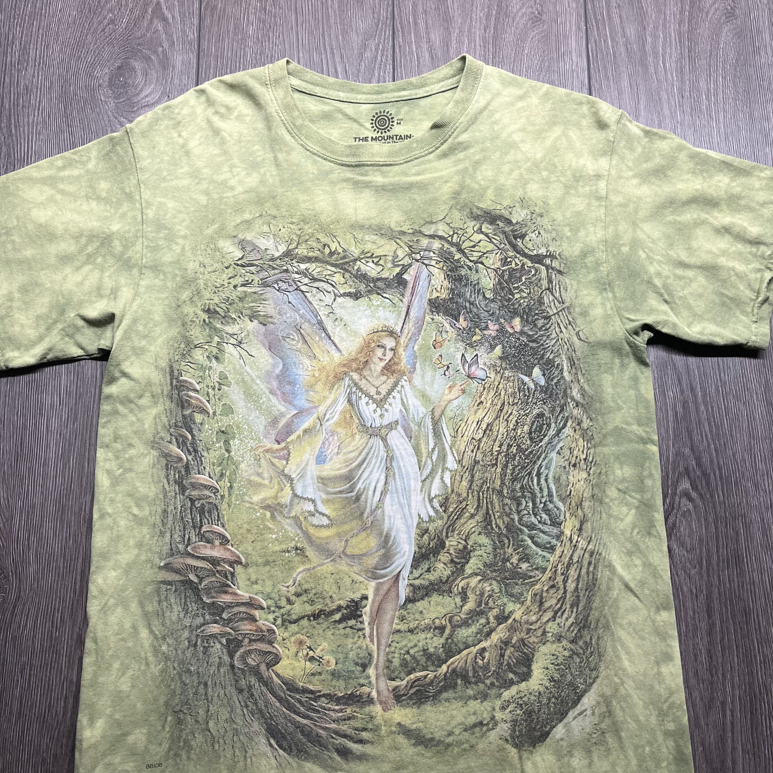 The Mountain × Vintage Vintage Fairy Tie Dye The Mountain Y2k T Shirt Size US M / EU 48-50 / 2 - 2 Thumbnail