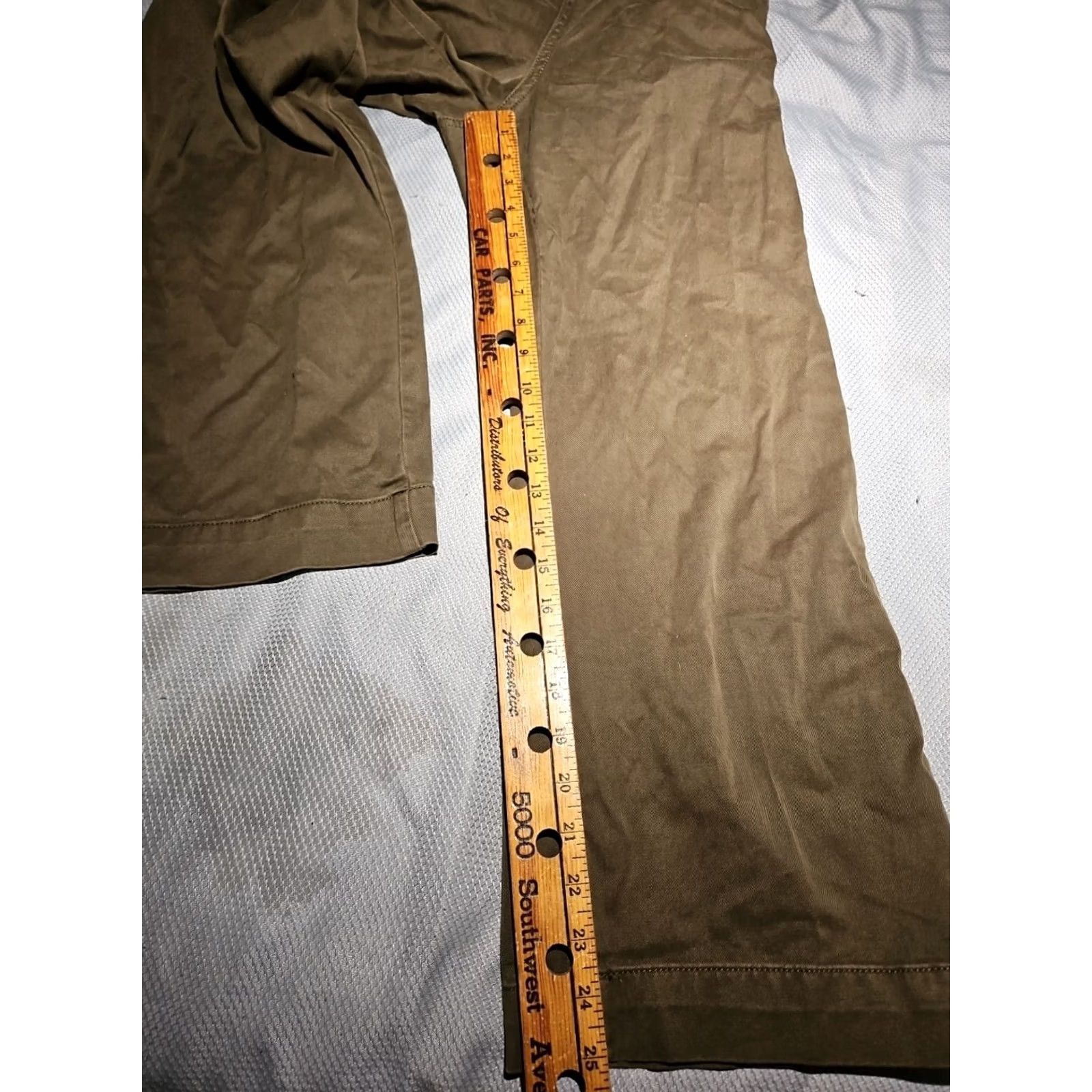DL1961 DL1961 OVERALLS WOMENS S GREEN FERJA STRAIGHT LEG JUMPSUIT Size 28" / US 6 / IT 42 - 5 Thumbnail