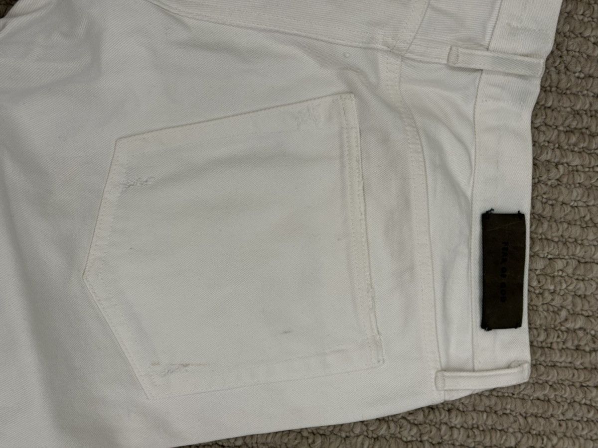 Fear of God Fear of God Fourth Collection White Jeans Size US 35 - 7 Thumbnail