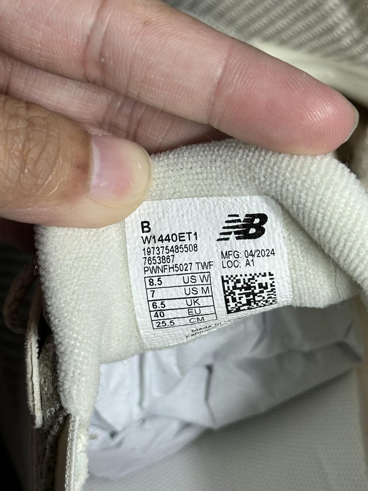 New Balance New Balance Beige Mesh Athletic Sneakers Size US 8.5 / IT 38.5 - 8 Thumbnail