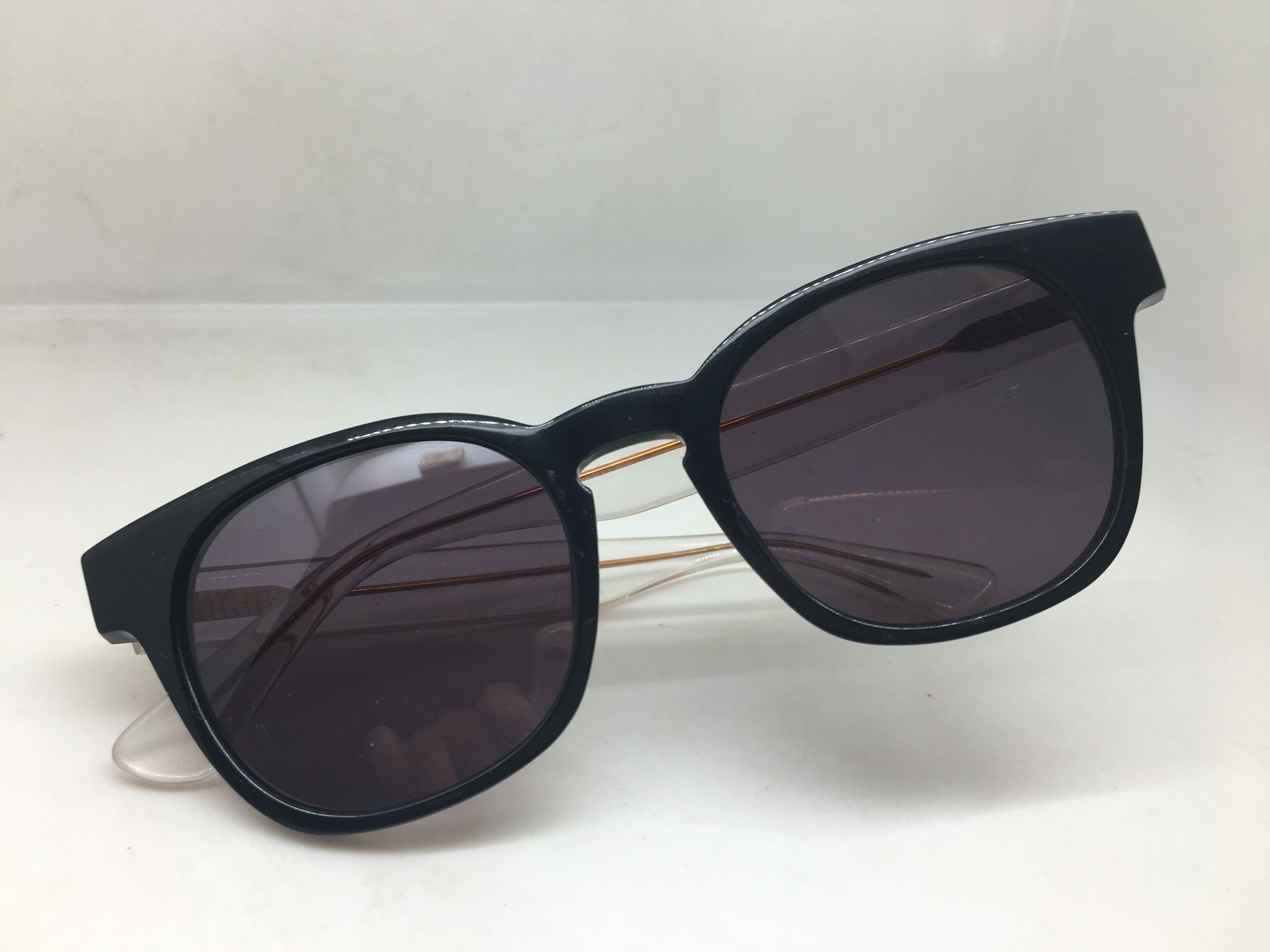 Other Handmade Black Acetate Retro Sunglasses Frame Key Hole Size ONE SIZE - 5 Thumbnail