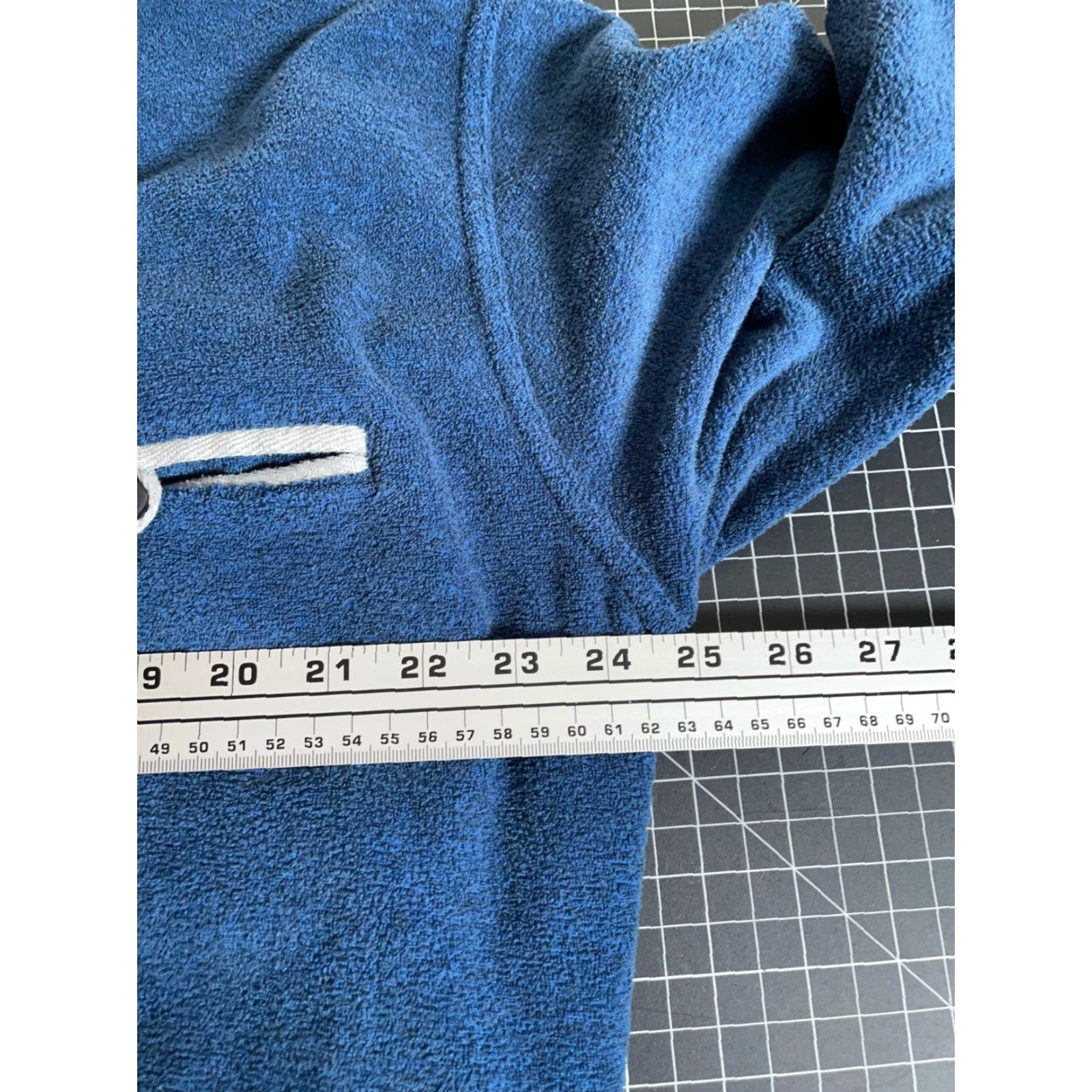 Vintage VINTAGE Falls Creek Polo Shirt Shirt Adult XL Blue 90s Retro Terry Cloth Long Sleeve Casual Mens Size US XL / EU 56 / 4 - 5 Thumbnail