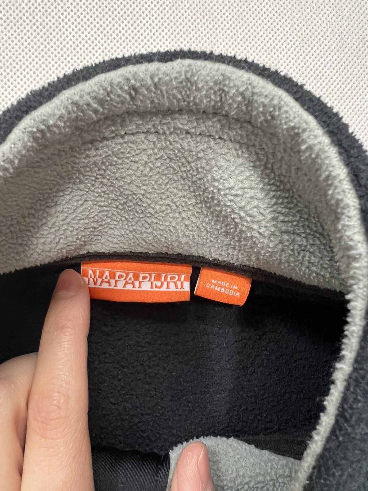 Napapijri Fleece Jacket Napapijri Big Logo Size US XL / EU 56 / 4 - 3 Thumbnail