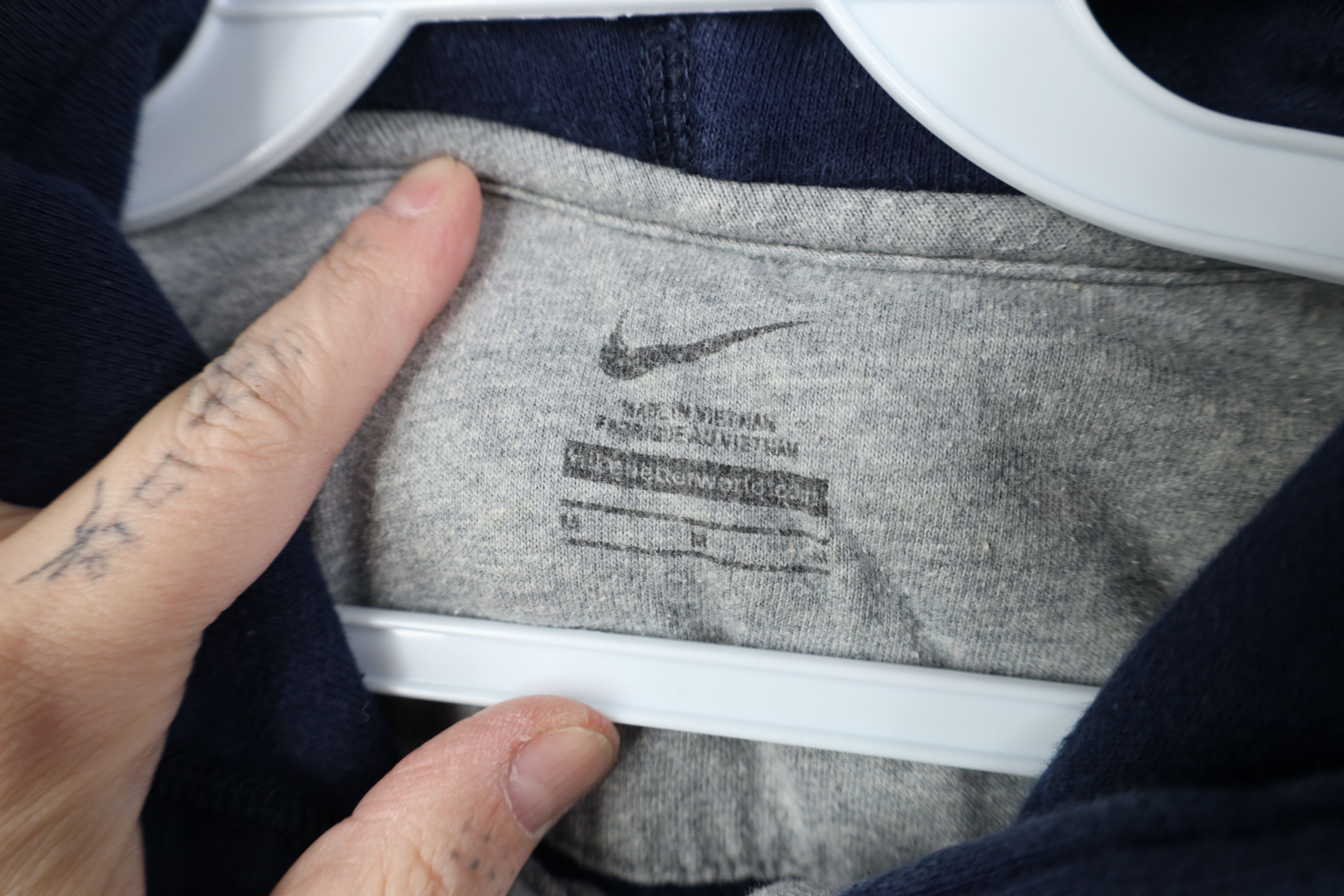 Nike Vintage Nike Mini Swoosh Penn State University Zip Hoodie Size M / US 6-8 / IT 42-44 - 9 Thumbnail
