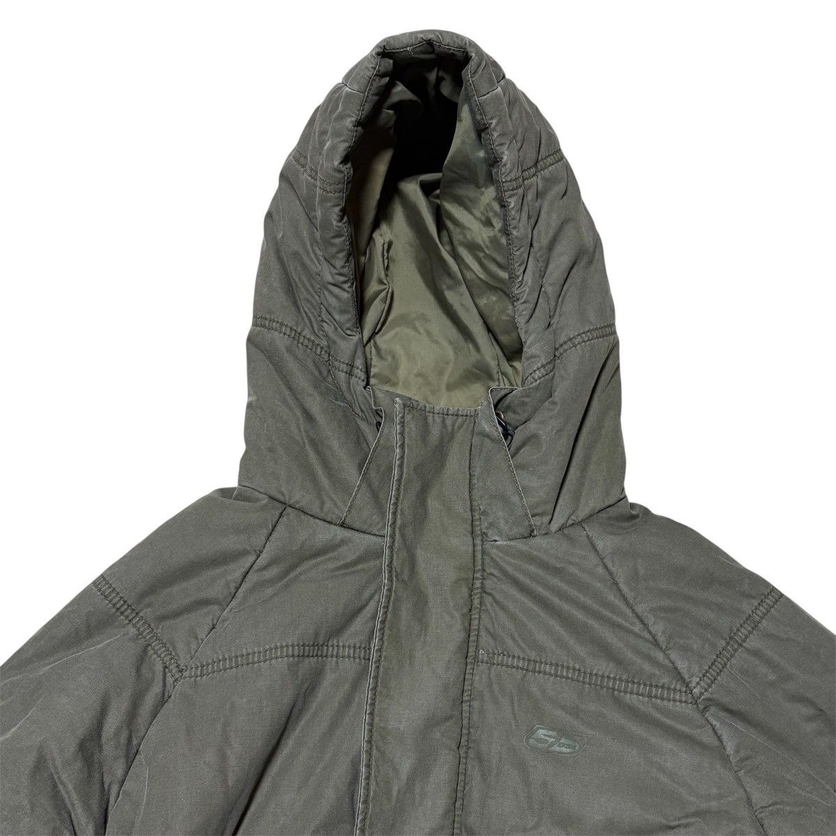 55DSL 2000s DIESEL 55DSL HOODED BOMBER JACKET Y2K Size US S / EU 44-46 / 1 - 5 Thumbnail