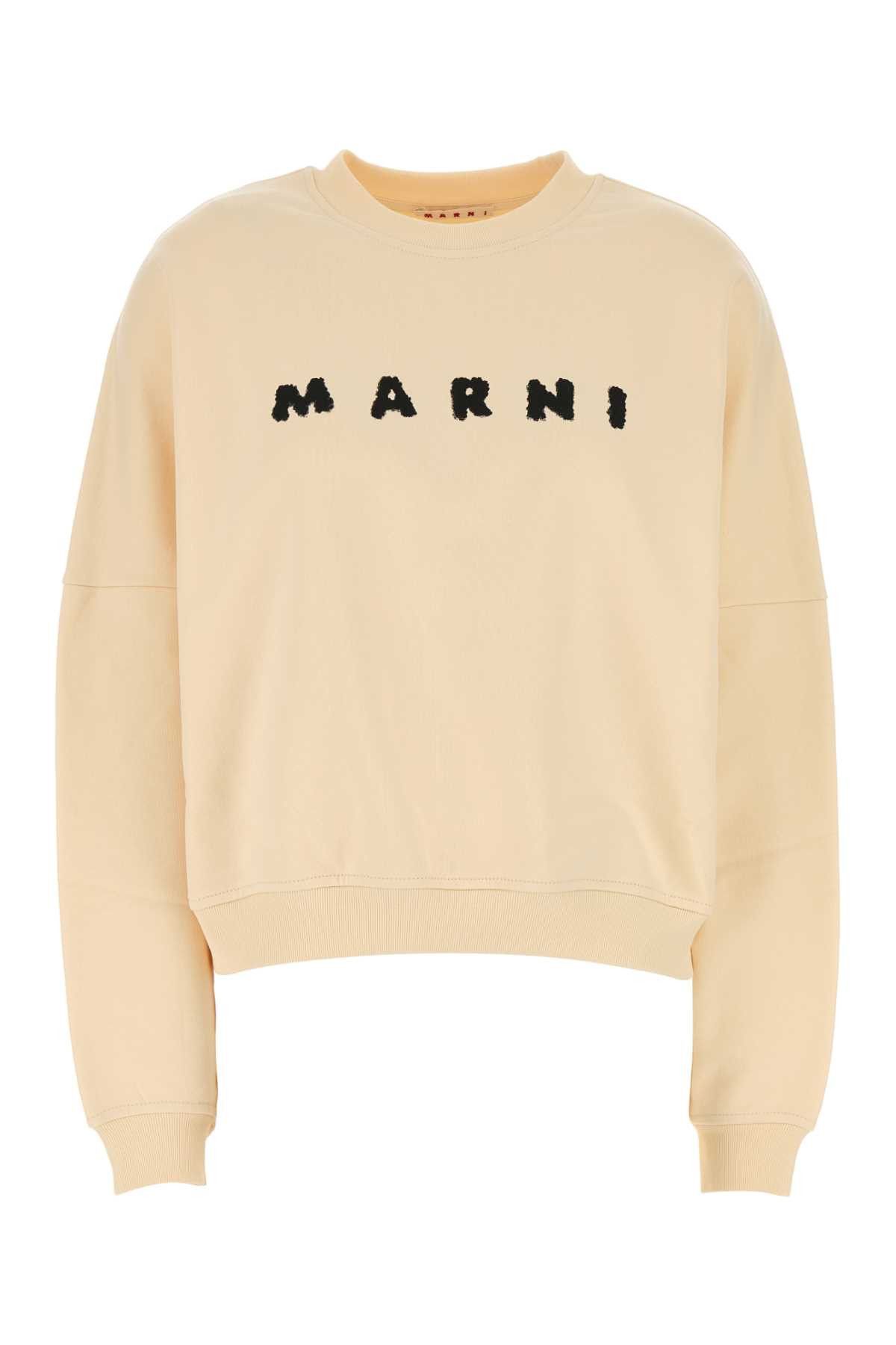 その他 MARNI Cream cotton oversize sweatshirt Marni Cream Cotton Oversize Sweatshirt – LOZURI®