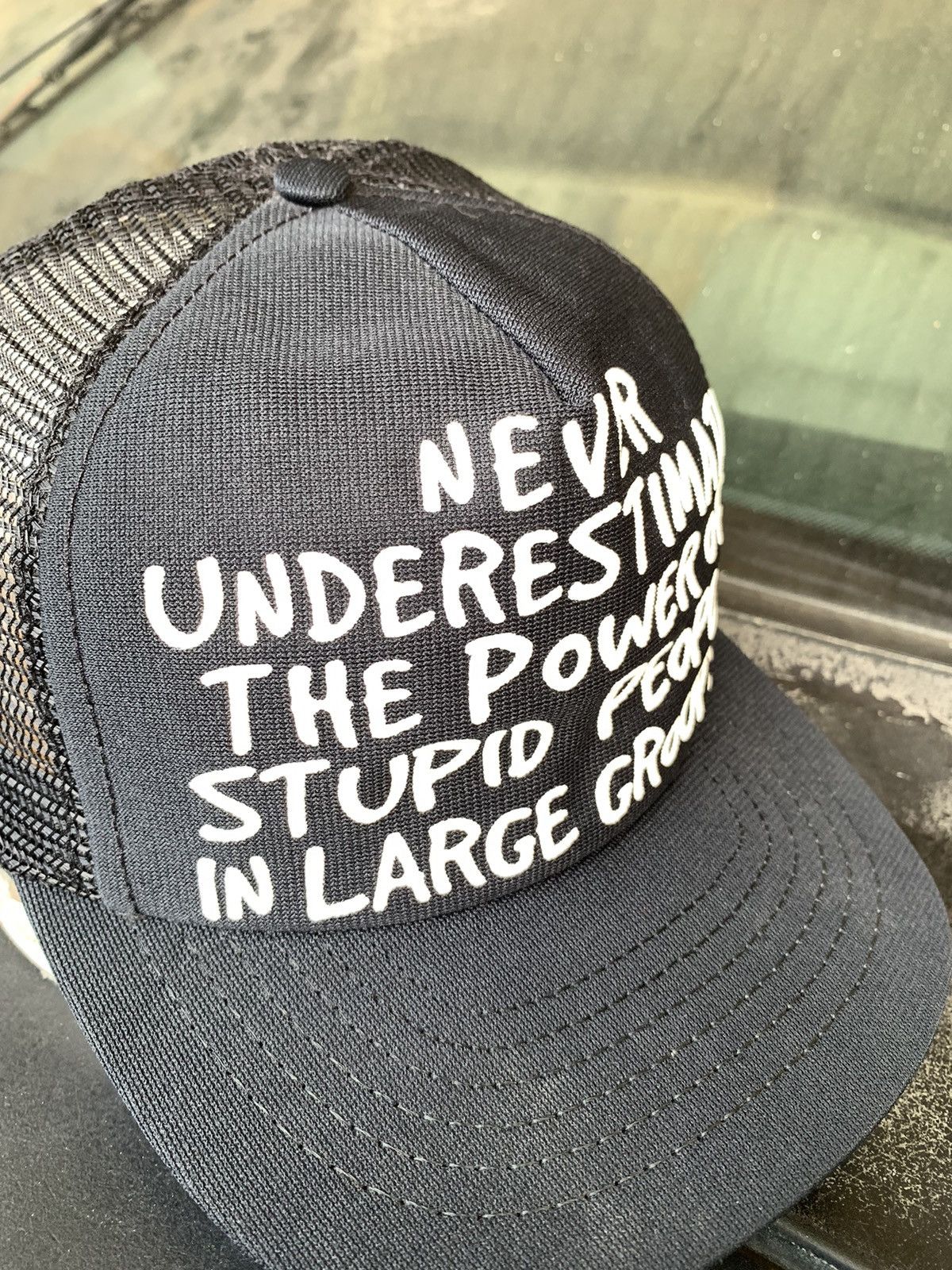 Vintage Vintage trucker hat made in USA Size ONE SIZE - 2 Thumbnail