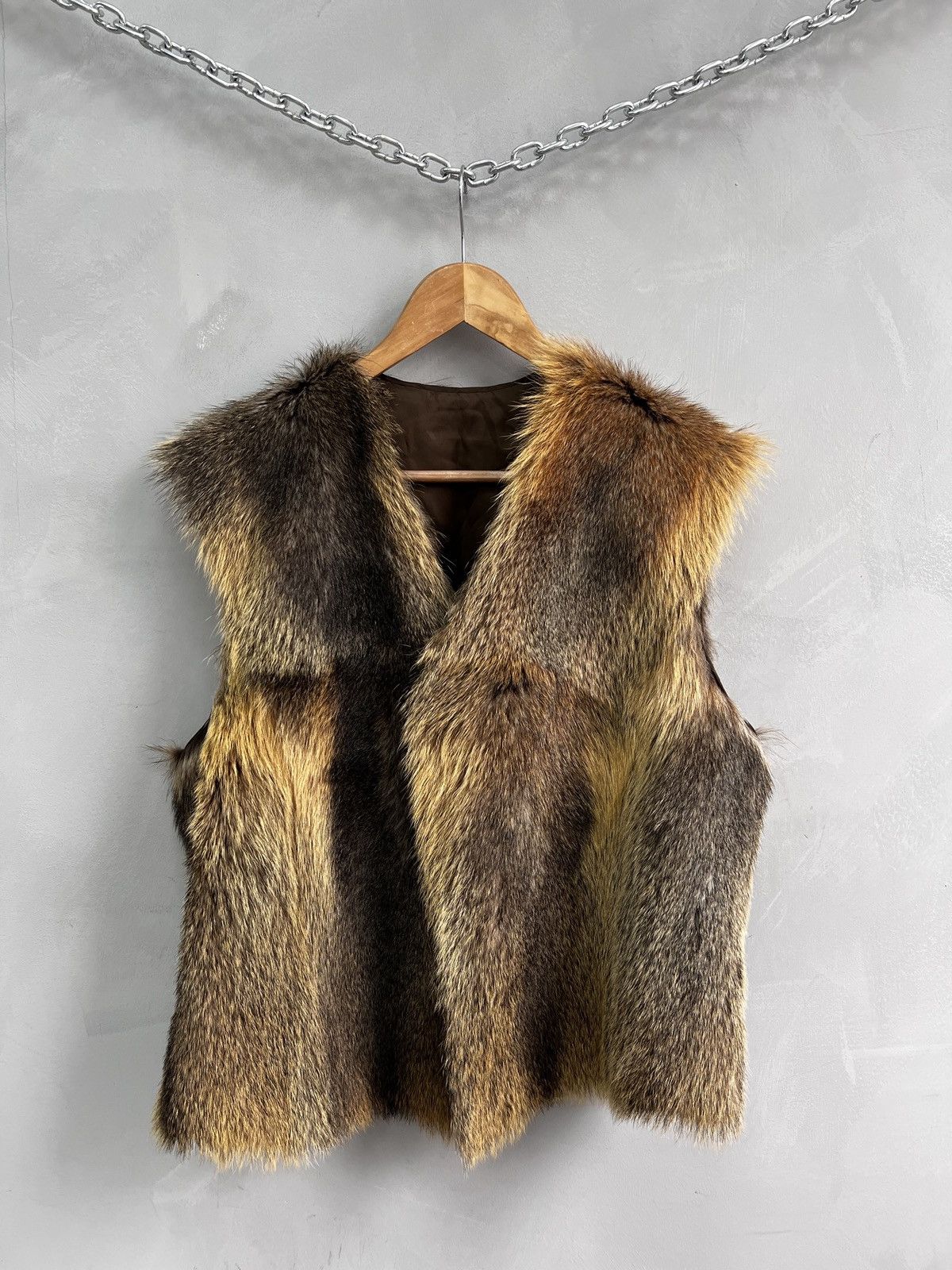 Hysteric Glamour Vintage legrandebleu style real fur fuzzy vest jacket Size US L / EU 52-54 / 3 - 1 Thumbnail