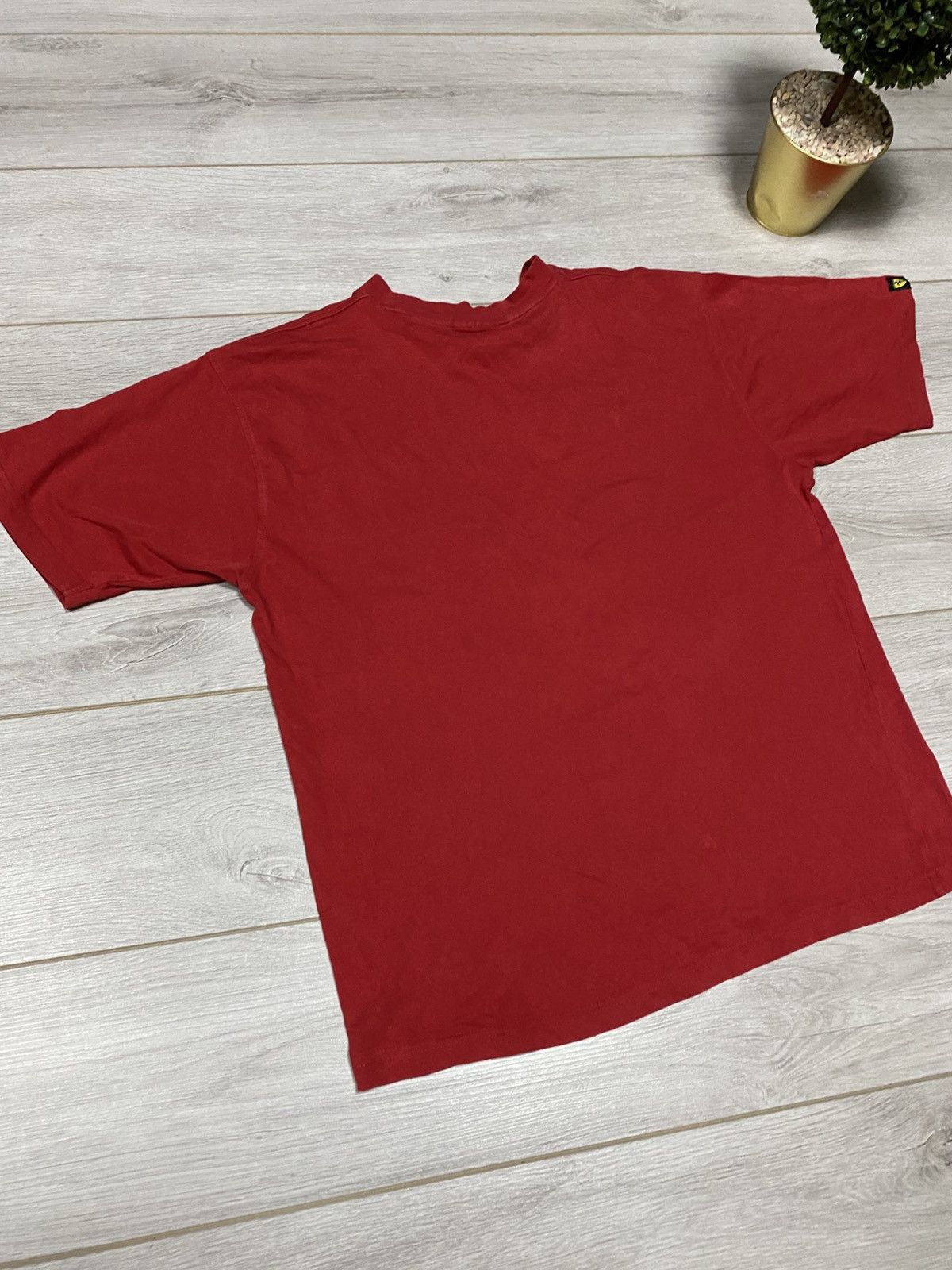 Ferrari Ferrari centr logo print vintage r-shirt Size US L / EU 52-54 / 3 - 7 Thumbnail