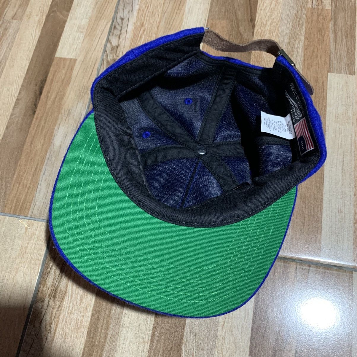 Huf HUF Skateboarding "Lockwood" Wool Home Field Strapback Cap Size ONE SIZE - 4 Thumbnail