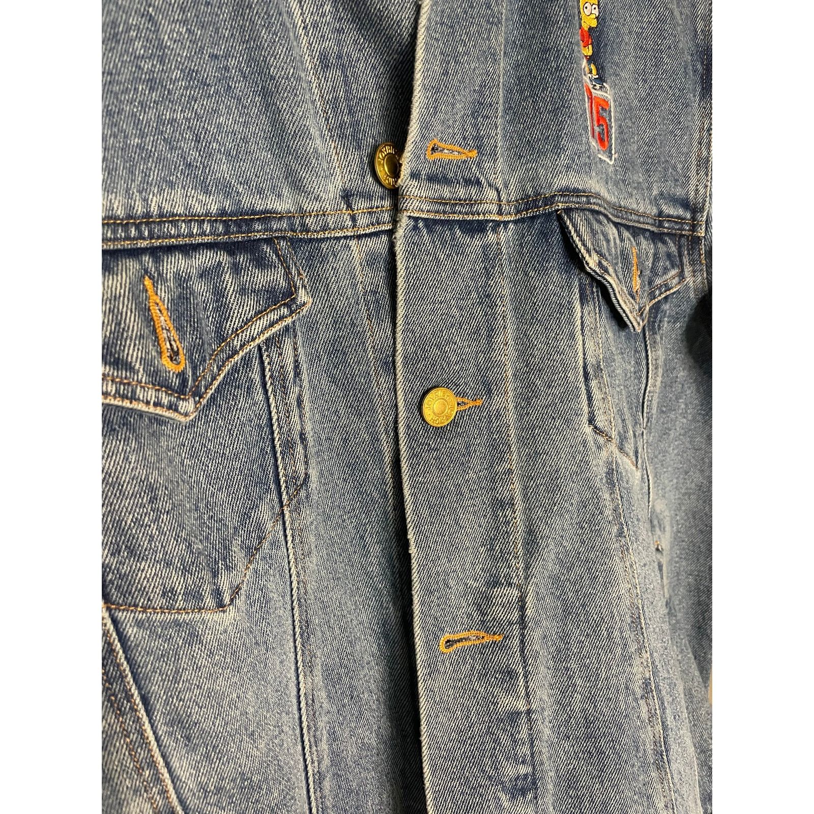 Joyrich Joyrich - Club 75 - Simpsons Jean Jacket SM Size US S / EU 44-46 / 1 - 14 Thumbnail