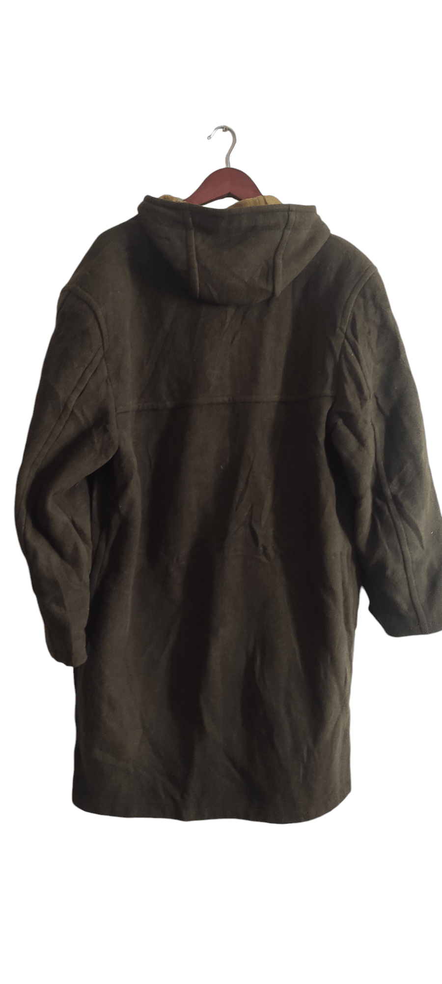 Burberry Prorsum × Vintage Burberrys Mens Duffle Coat Hooded Wool Nova Check Made spain Size US L / EU 52-54 / 3 - 3 Thumbnail