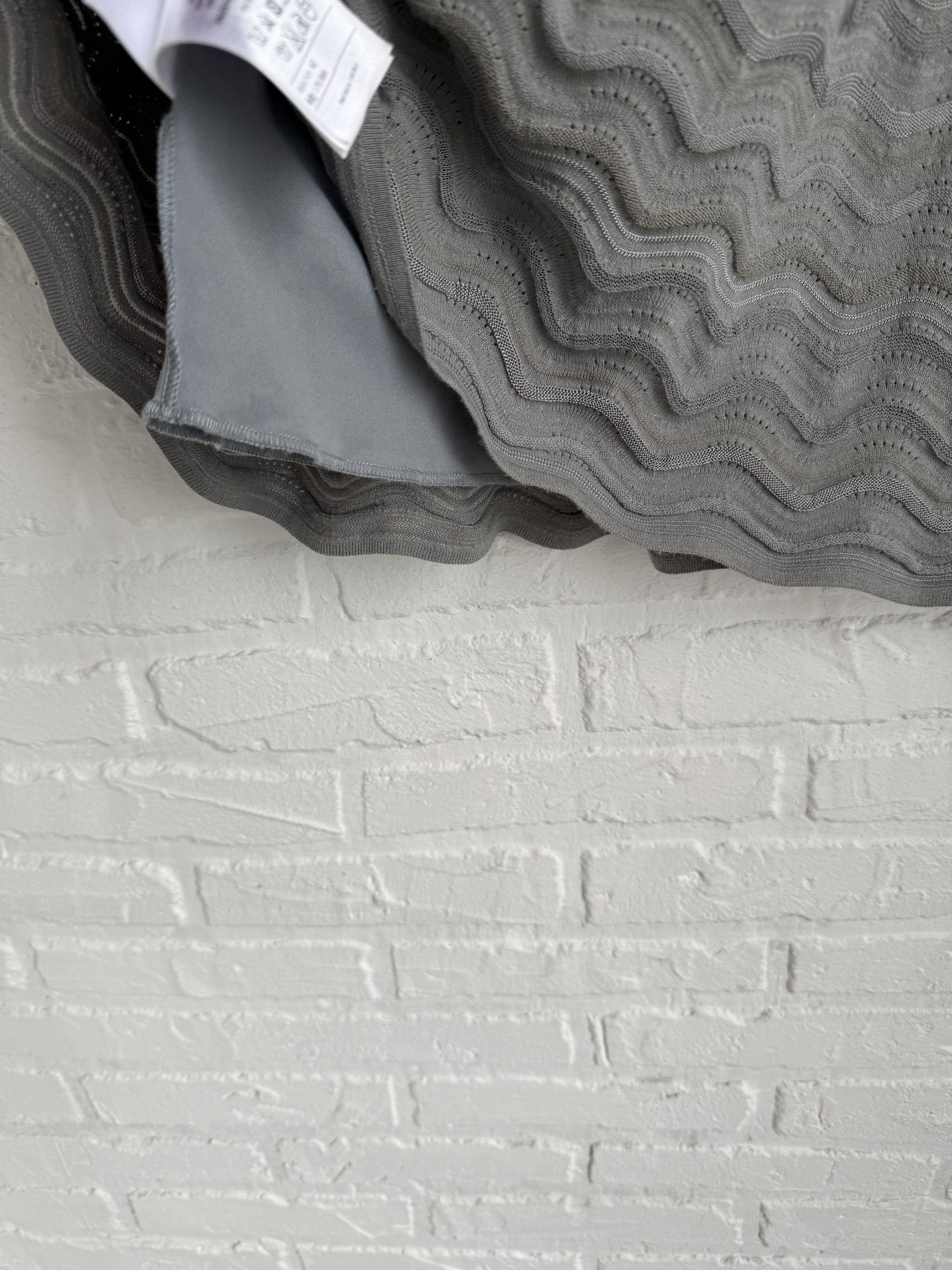 Missoni M Missoni knit gray skirt Size 28" / US 6 / IT 42 - 9 Thumbnail
