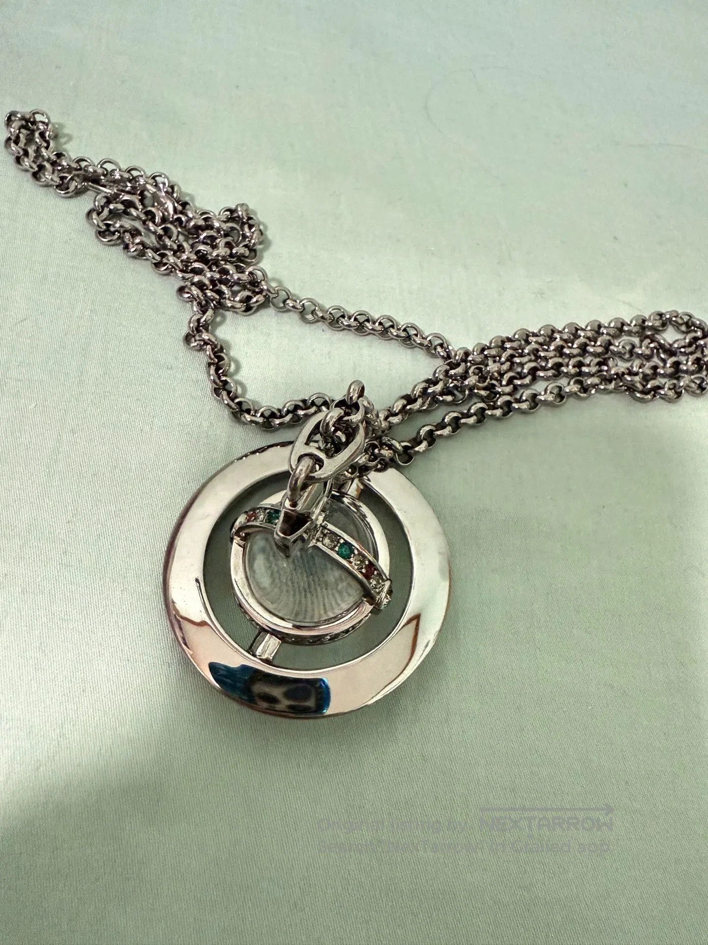 Goyard large black orb pendant necklace. Size ONE SIZE - 2 Thumbnail
