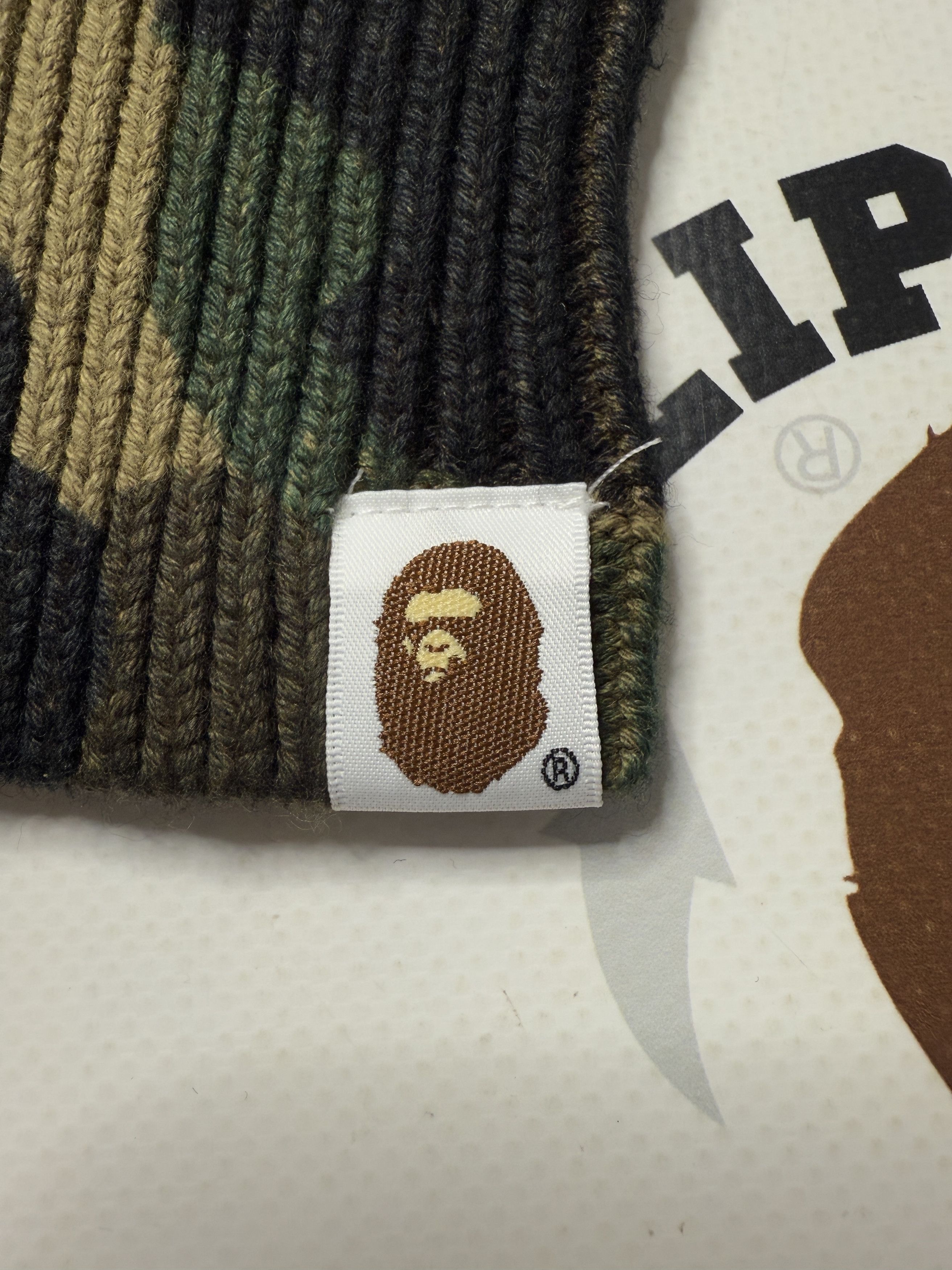 Bape 1ST CAMO CROCHET SHARK FULL ZIP HOODIE Size US L / EU 52-54 / 3 - 13 Thumbnail