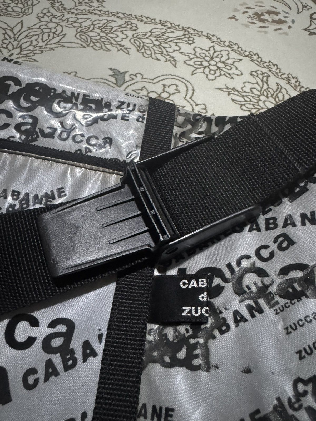 CABANE de ZUCCa × Issey Miyake × Zucca Super Big Monogram Zucca Bike Messenger Bag Size ONE SIZE - 12 Thumbnail