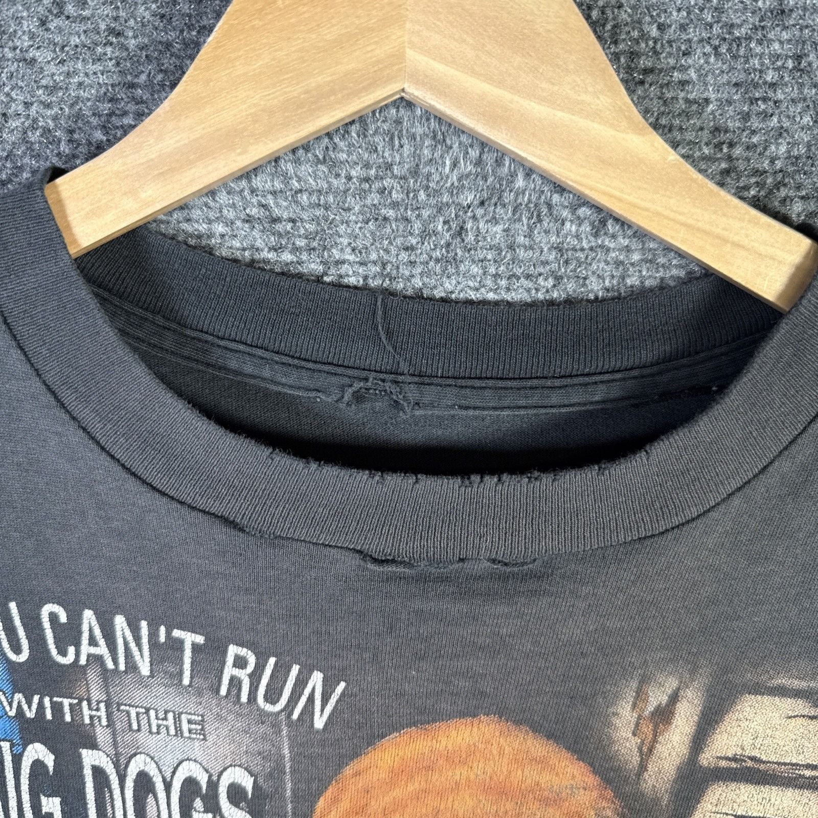 Harley Davidson Vintage Harley Davidson Shirt XL 80s 3D Emblem Cant Run Dogs Size US XL / EU 56 / 4 - 3 Thumbnail