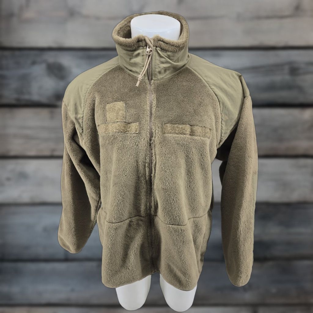 Vintage VINTAGE US Military Gen III Polartec Cold Weather Fleece Jacket Coyote Tan LARGE Regular Size US XXL / EU 58 / 5 - 1 Thumbnail