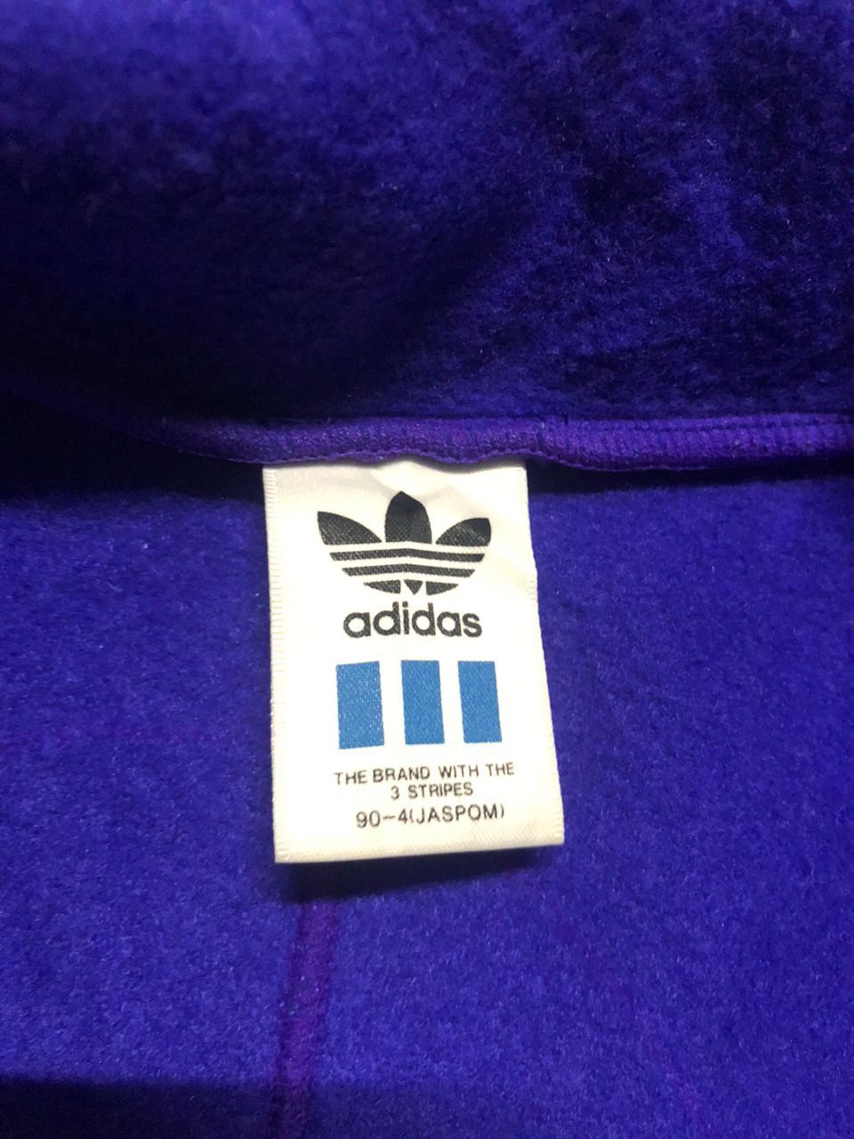 Adidas × Descente × Vintage Vintage 90s Adidas Fleece Sweater Half Zipper Center Logo Size US M / EU 48-50 / 2 - 14 Thumbnail