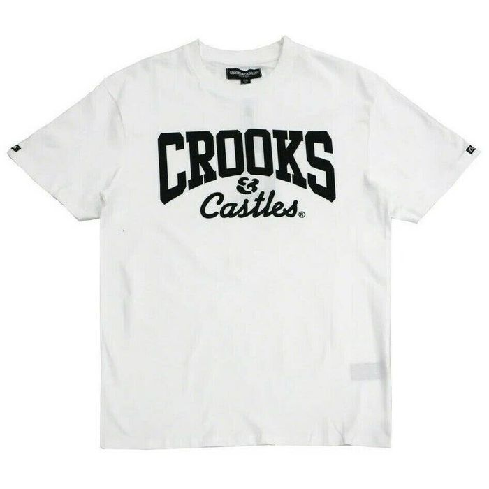 Crooks & Castles Crooks & Castles Men's Core Logo Graphic Tee T-Shirt ...