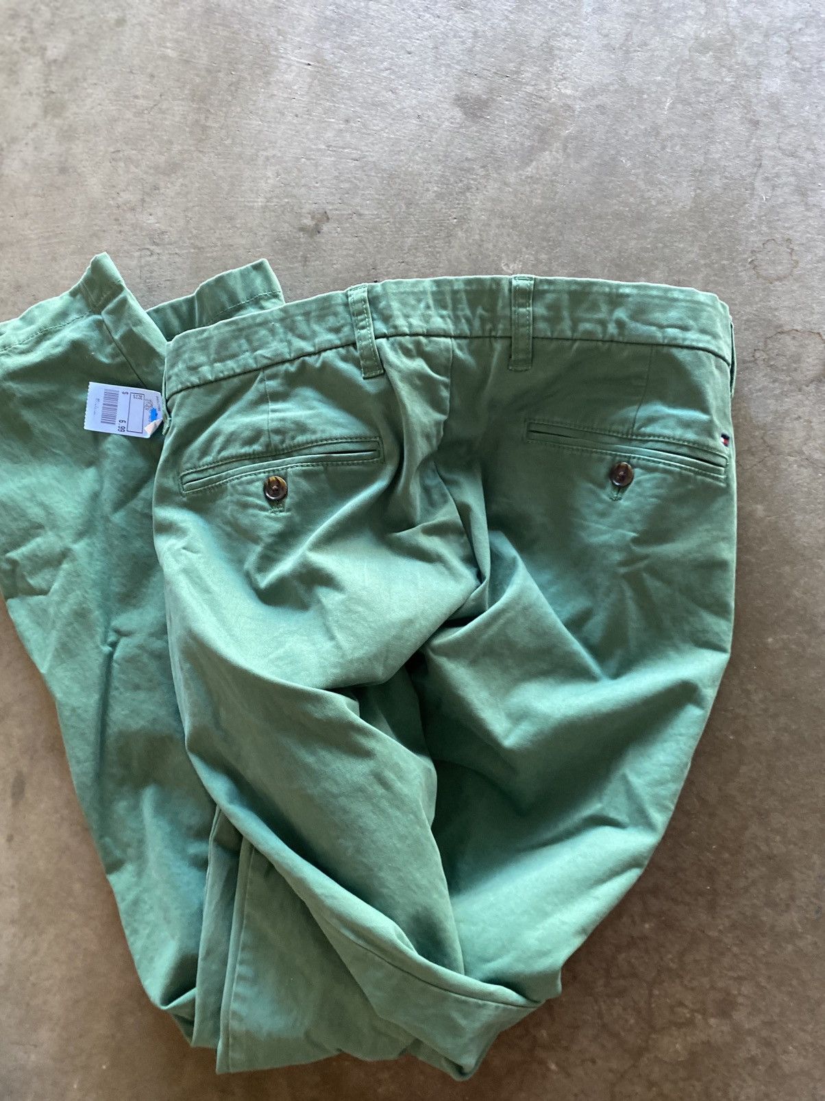 Tommy Hilfiger Tommy Hilfiger Vintage Green Pants 33/32 Size US 33 - 2 Thumbnail