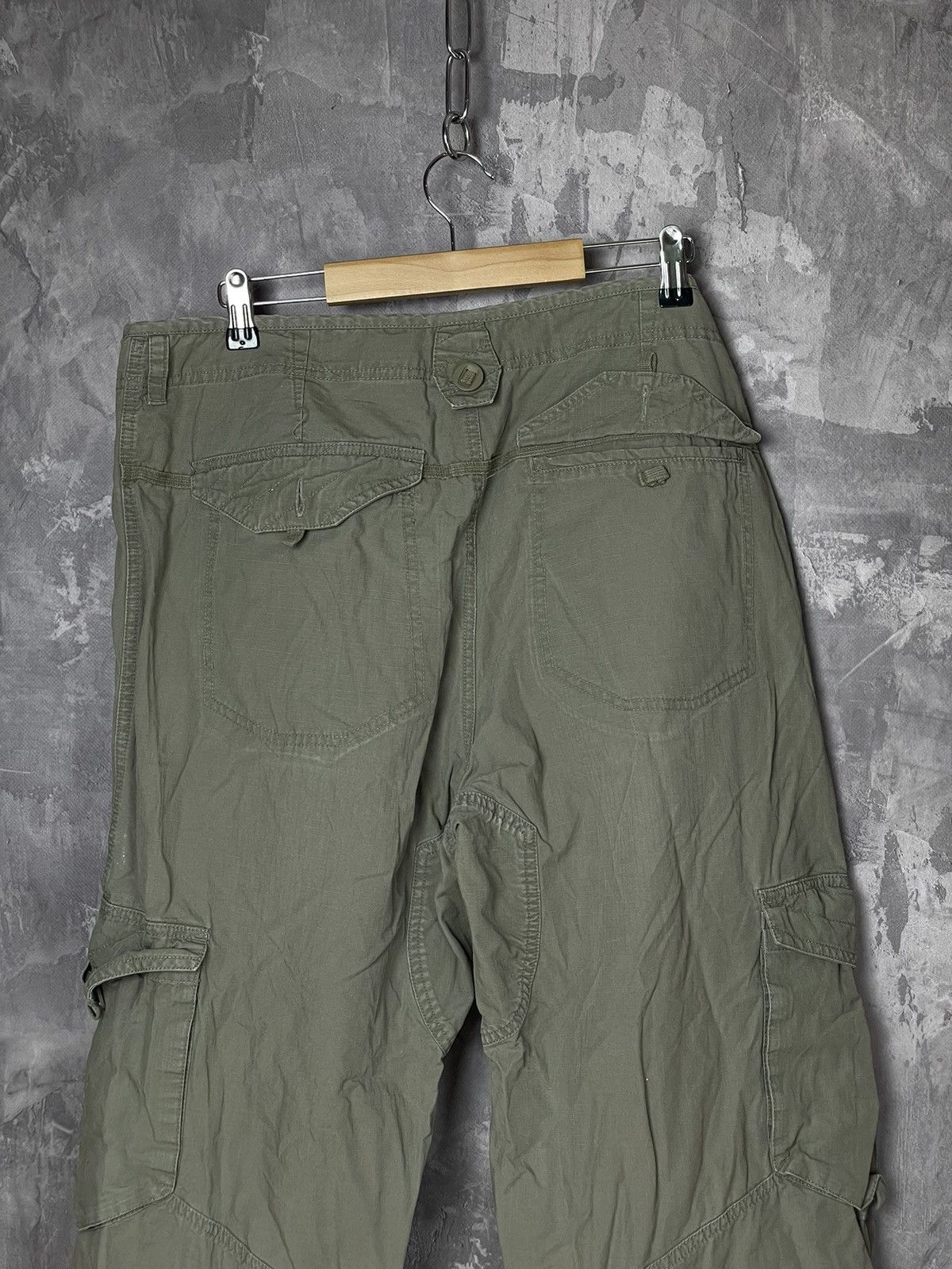 Other Vintage Cargo Pants Nike Avangarde Watanage Faded BaggyFit Size US 36 / EU 52 - 7 Thumbnail