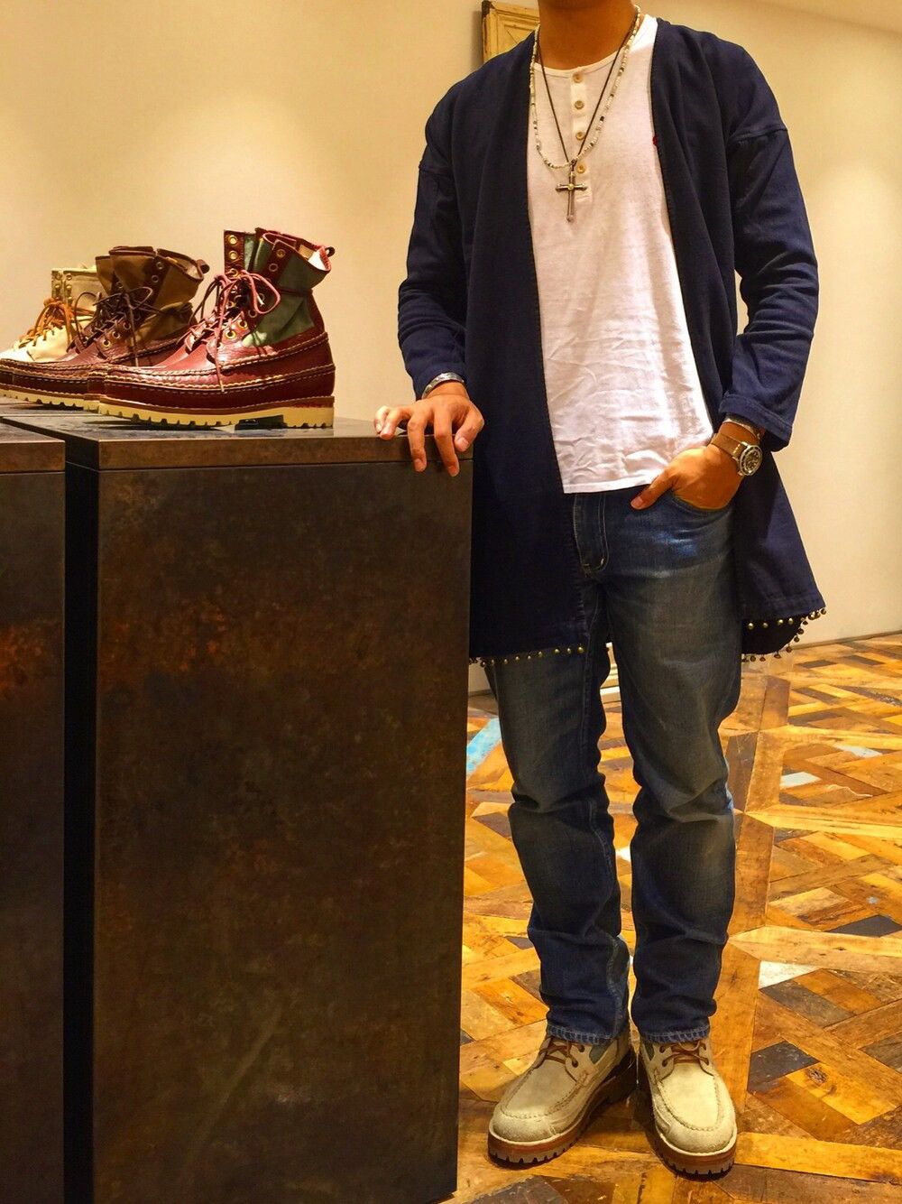 Visvim Visvim 17aw Sanjuro Coat IT（Goat）size5 Size US XXL / EU 58 / 5 - 2 Thumbnail