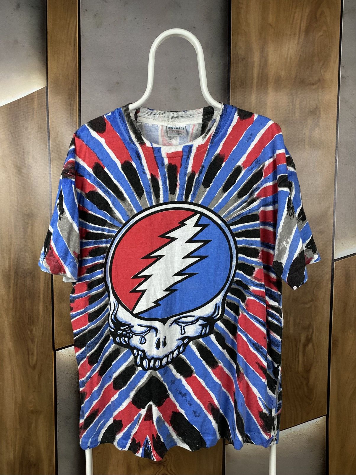 Band Tees 🎸Vintage 90s T-Shirt Grateful Dead Fare Thee Well VTG Tee🎸 Size US XL / EU 56 / 4 - 1 Thumbnail