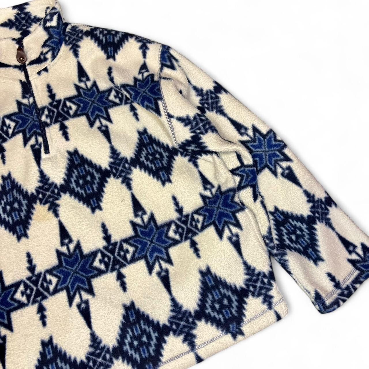 American Eagle Outfitters American Eagle vintage 90’s Aztec fleece quarter zip sweater Size US M / EU 48-50 / 2 - 5 Thumbnail