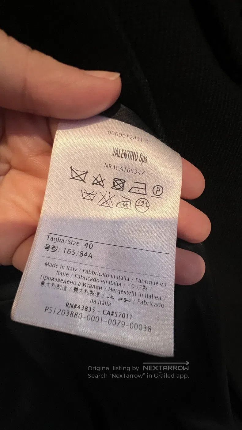 Valentino Valentino Black coat Size M / US 6-8 / IT 42-44 - 5 Thumbnail