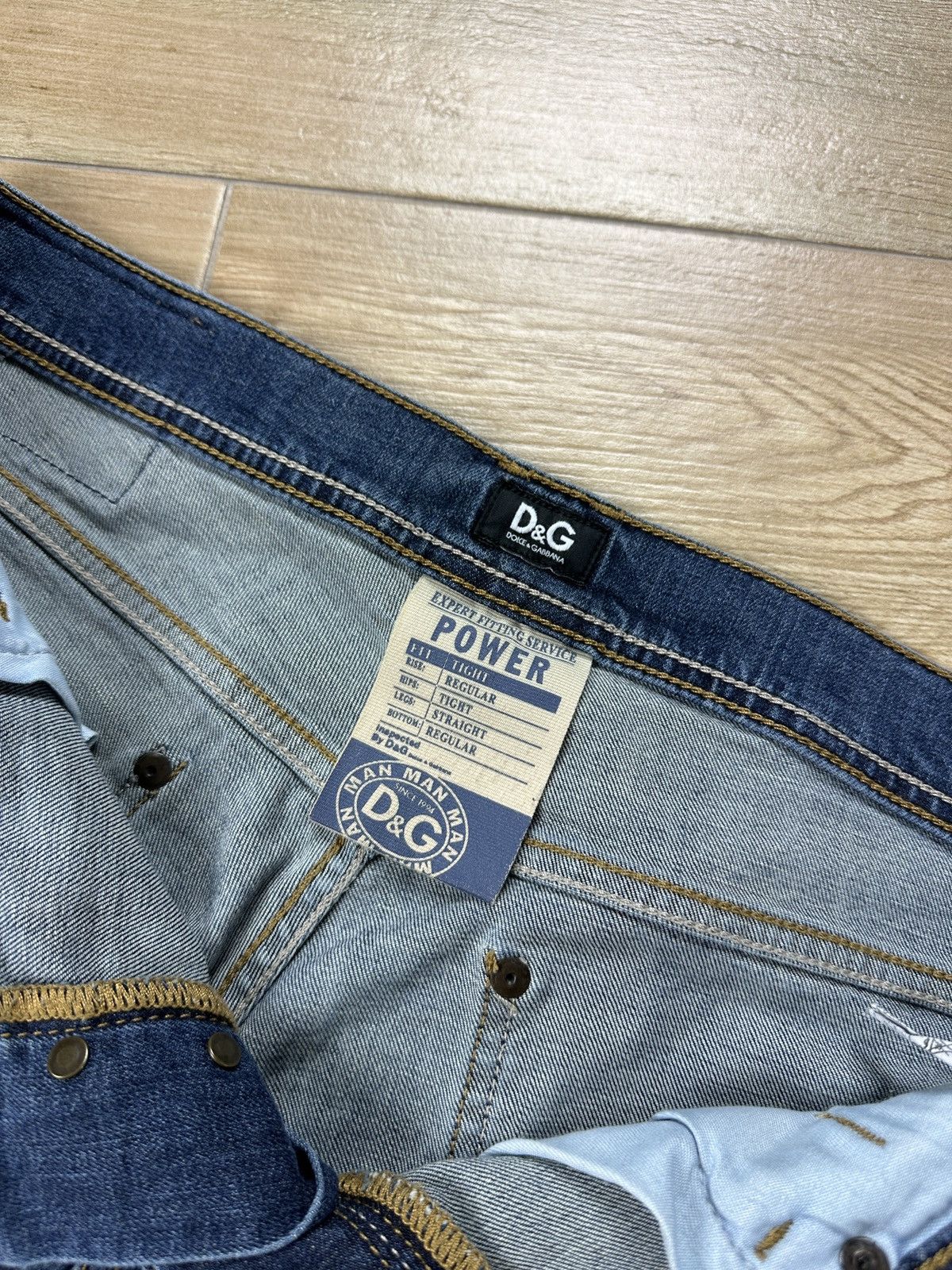 Dolce & Gabbana × Vintage Vintage Y2K Dolce & Gabbana Denim Shorts Size US 34 / EU 50 - 5 Thumbnail