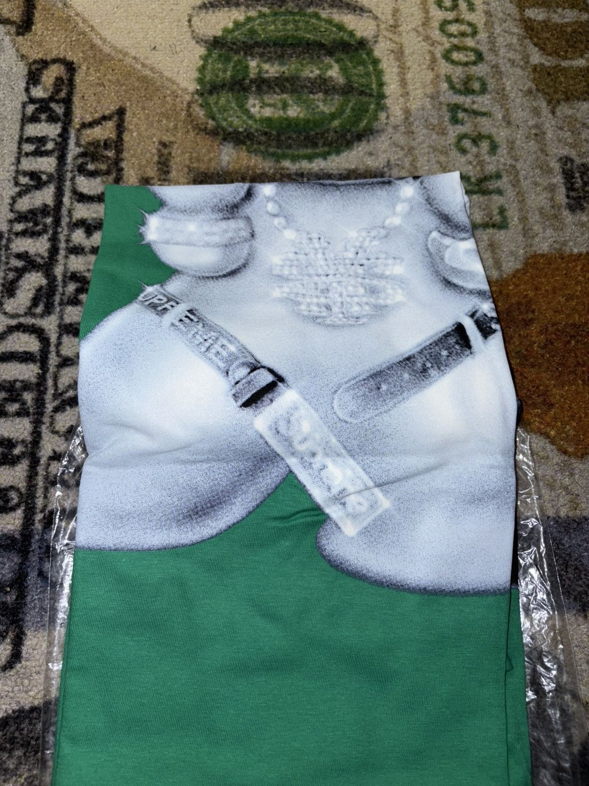 Supreme Supreme Snowman Tee Green Size US XL / EU 56 / 4 - 2 Thumbnail
