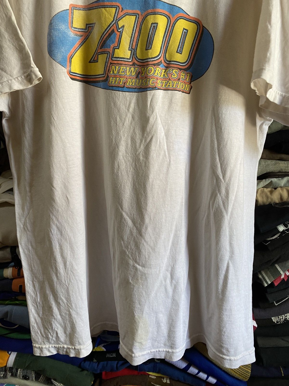 Rap Tees × Vintage Vintage 90s Z100 hit music station Radio USA made Size US XL / EU 56 / 4 - 5 Thumbnail