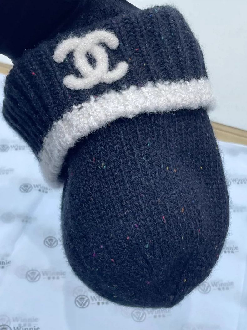 Chanel Chanel Autumn and winter popular colorful black and white k Size ONE SIZE - 3 Thumbnail