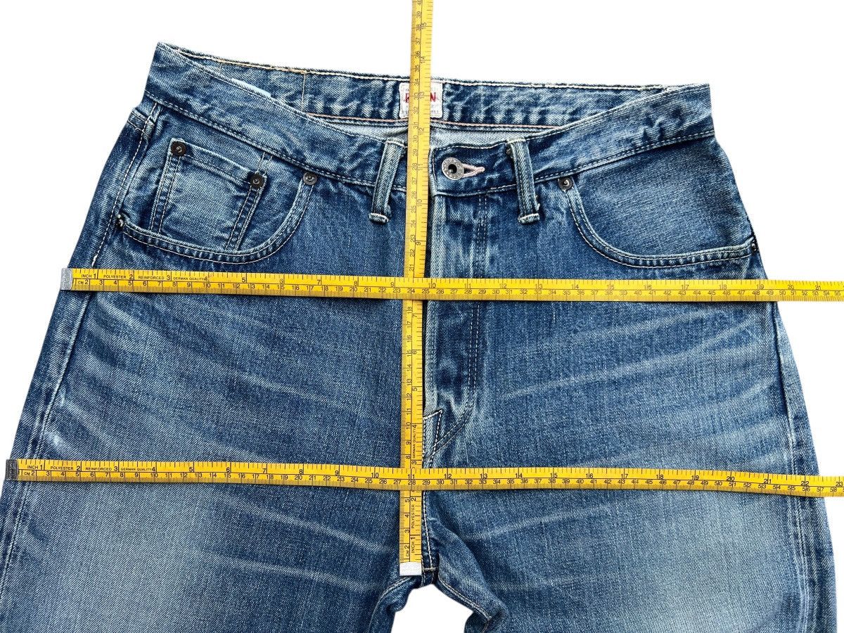 Edwin Vintage Edwin 505SR Selvedge Distressed Denim Jeans 32x34 Size US 32 / EU 48 - 13 Thumbnail