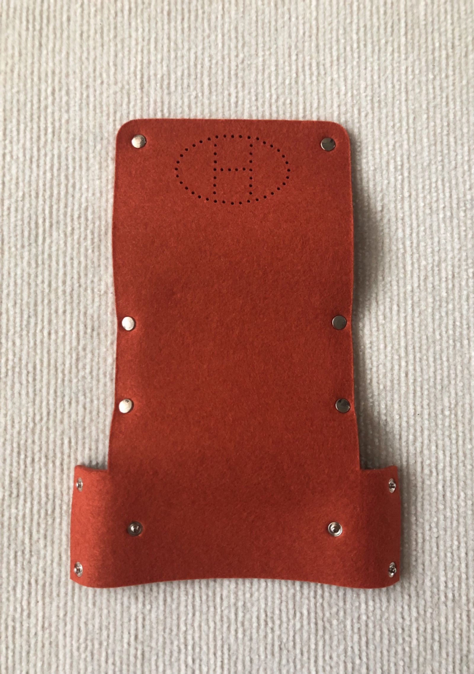Hermes Hermes Evelyne Etui Cartes Wool Holder Pouch Case Wallet Size ONE SIZE - 5 Thumbnail