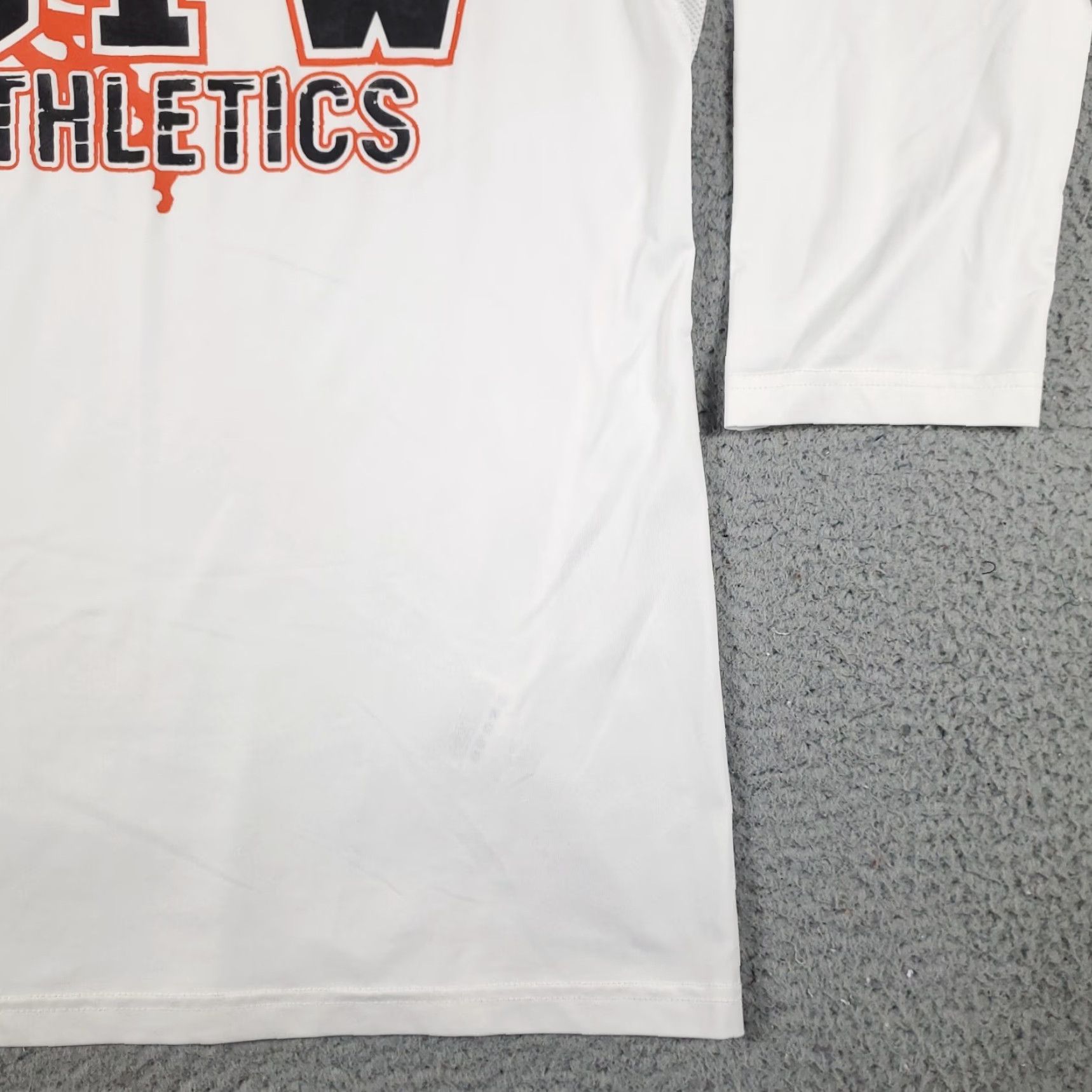 Nike Nike T Shirt Mens Medium White Pro Swoosh Active 3/4 Sleeve T-Shirt Nike Dri-Fit Regular Logo Basic Sports Modern 90s? Size US M / EU 48-50 / 2 - 5 Thumbnail