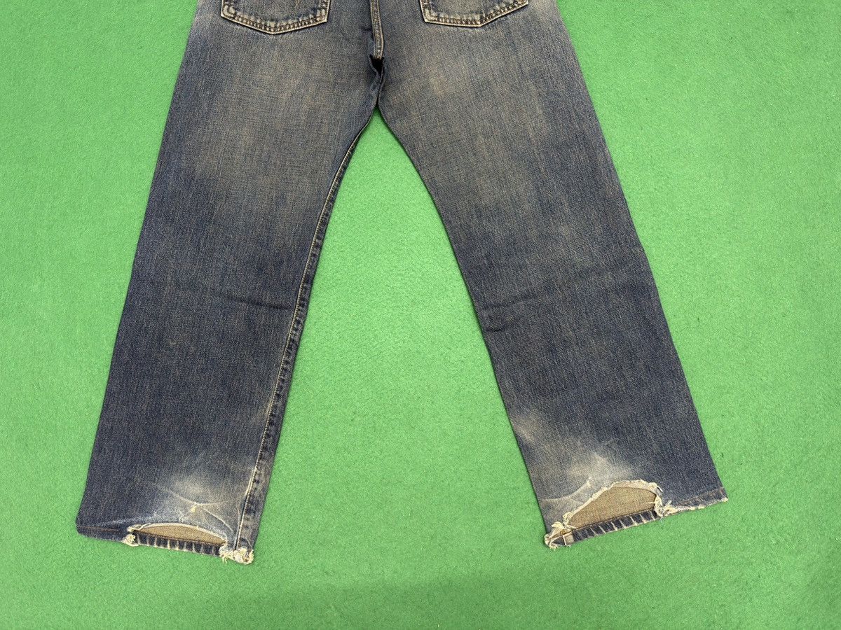 If Six Was Nine A30 Vintage Rusty Selvedge Edwin 505 Distressed Size US 30 / EU 46 - 8 Thumbnail