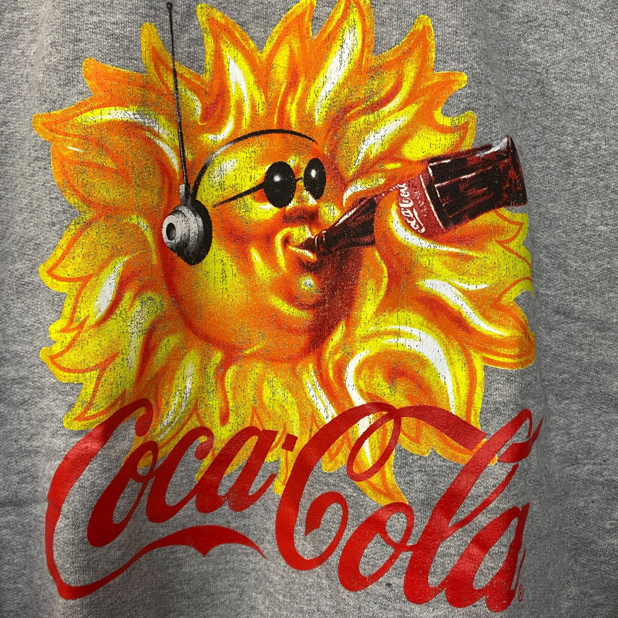 Coca Cola Coca-cola Sun Logo Retro Style Sweatshirt Small Size US S / EU 44-46 / 1 - 2 Thumbnail