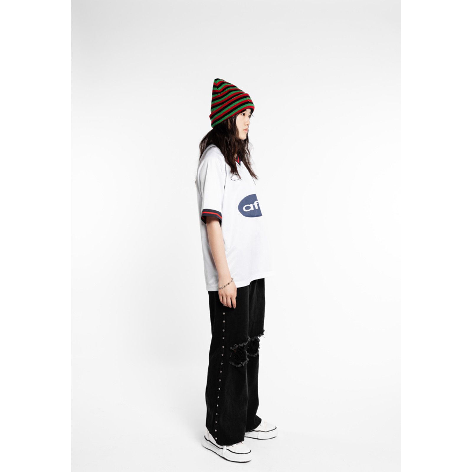 Japanese Brand AFB Emblem Game Shirt (White) Size US M / EU 48-50 / 2 - 5 Thumbnail